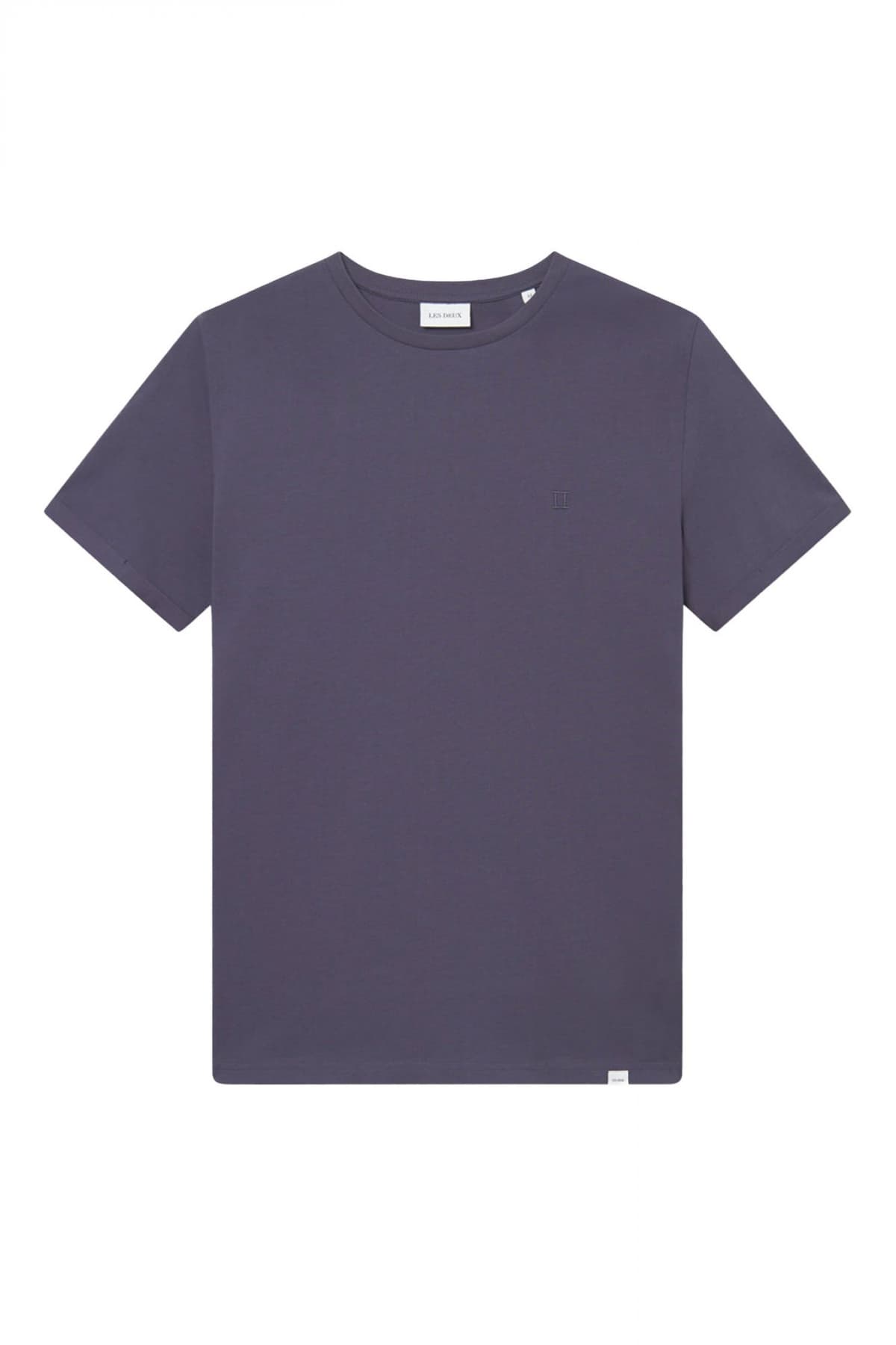 LES DEUX T-SHIRT NORREGAARD LOGO ΡΑΦ ΜΠΛΕ