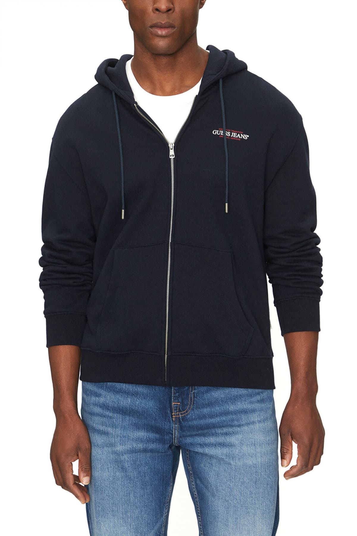 Men's Sweatshirts Guess Jeans Blue