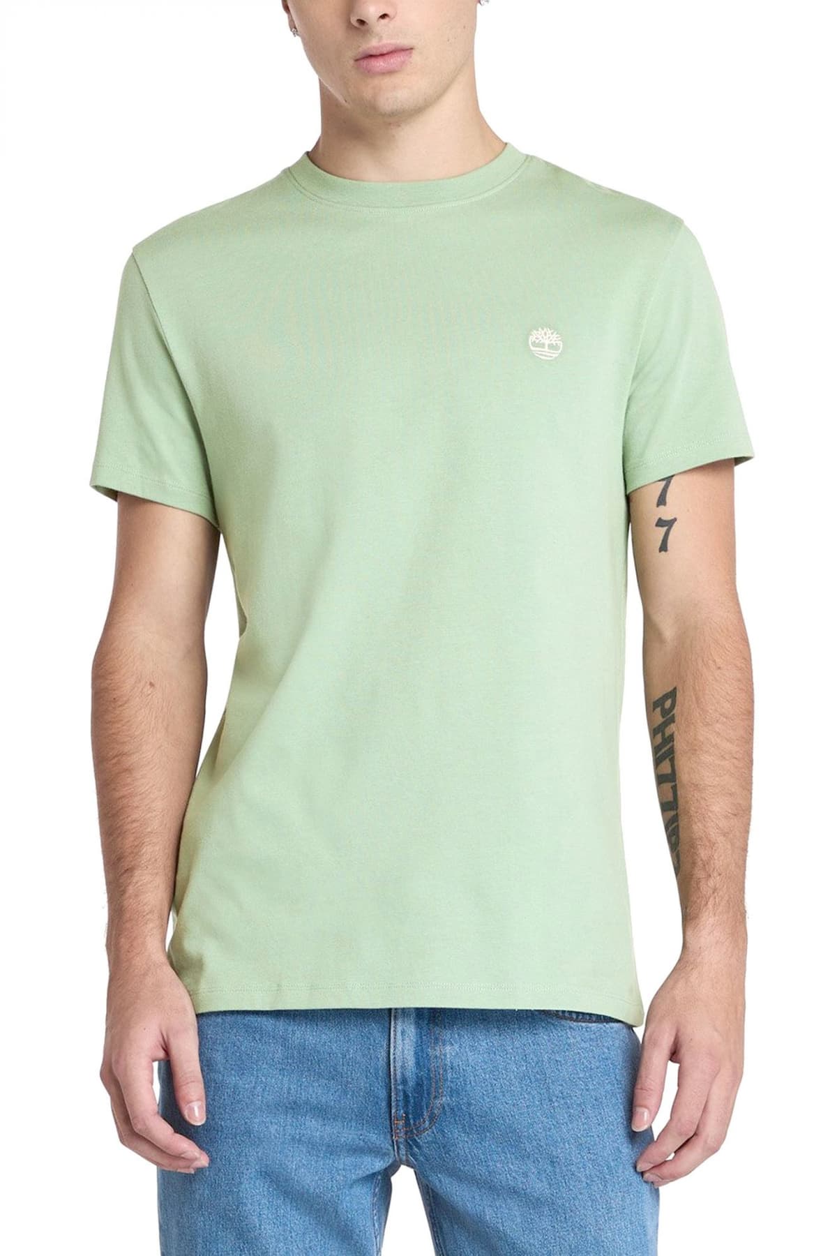 TIMBERLAND T-SHIRT CREW NECK DUN-RIVER SLIM FIT ΦΥΣΤΙΚΙ