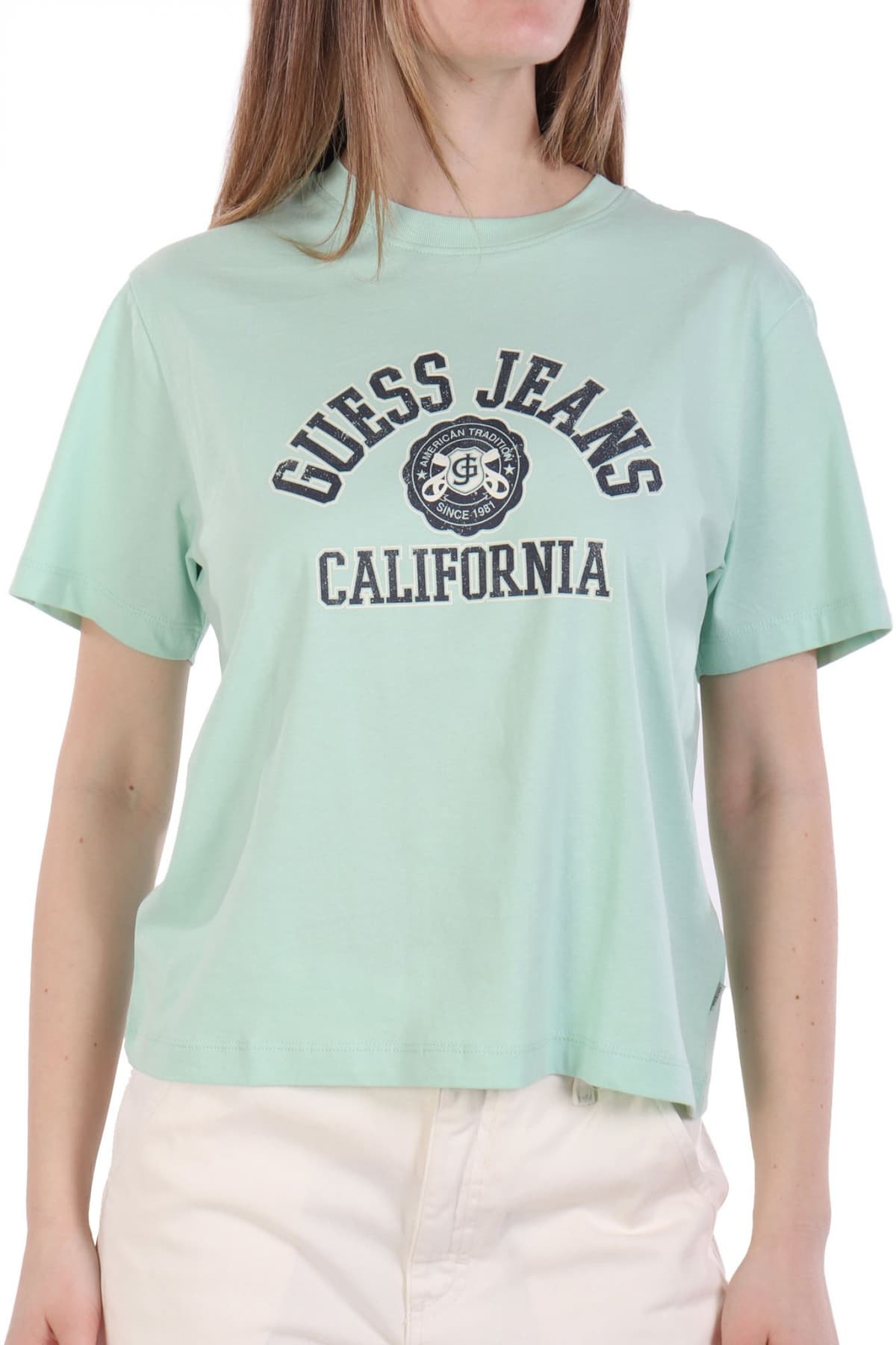 Women's Tops Guess Jeans Pink