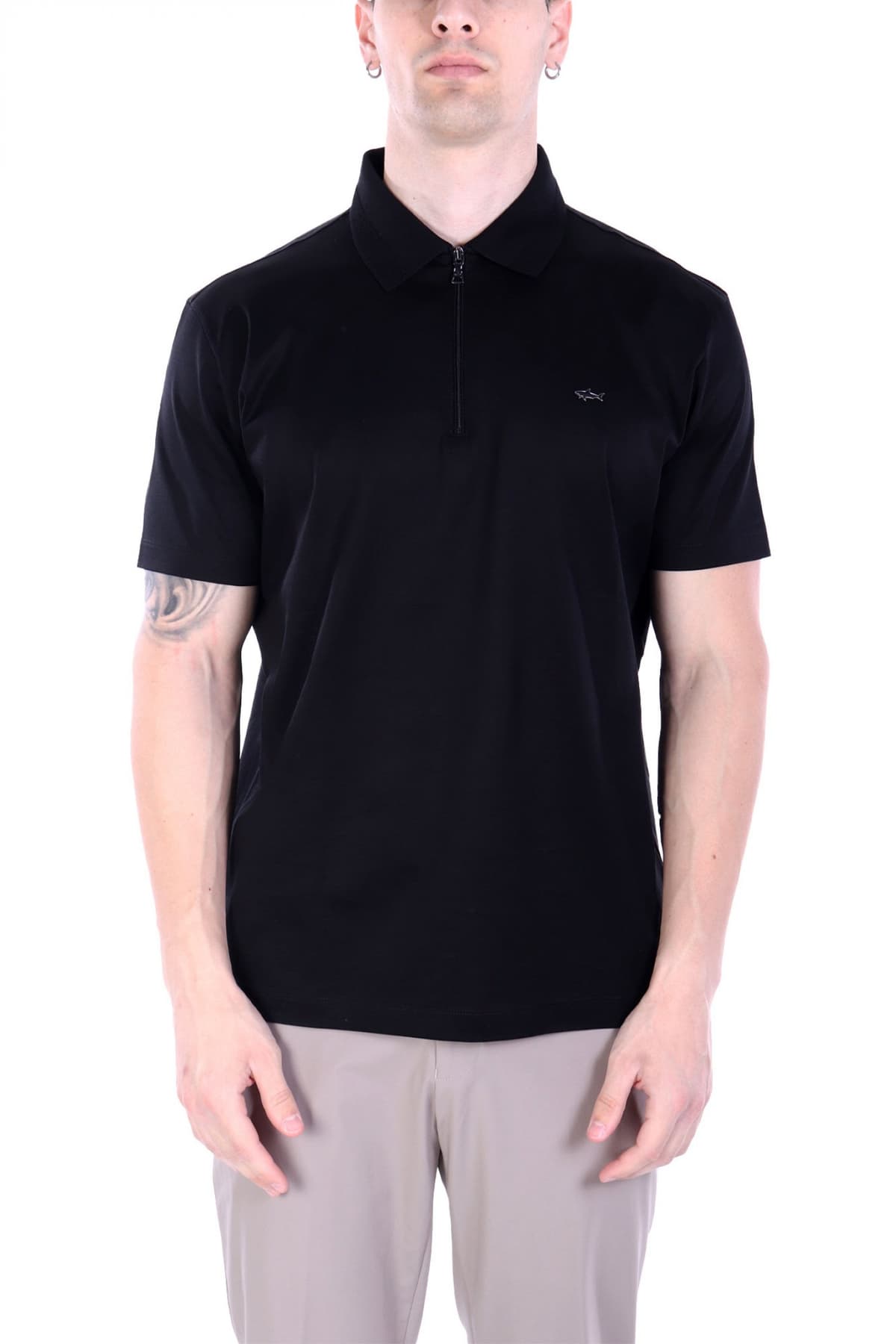 Men's Polo Shirts Paul & Shark Black
