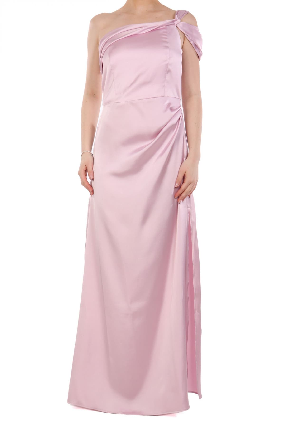 MARELLA EMME ΦΟΡΕΜΑ MAXI JULIETTE ΣΑΤΕΝ ΕΝΑΣ ΩΜΟΣ ΑΝΟΙΓΜΑ ΣΤΟ ΠΛΑΙ ΛΙΛΑ