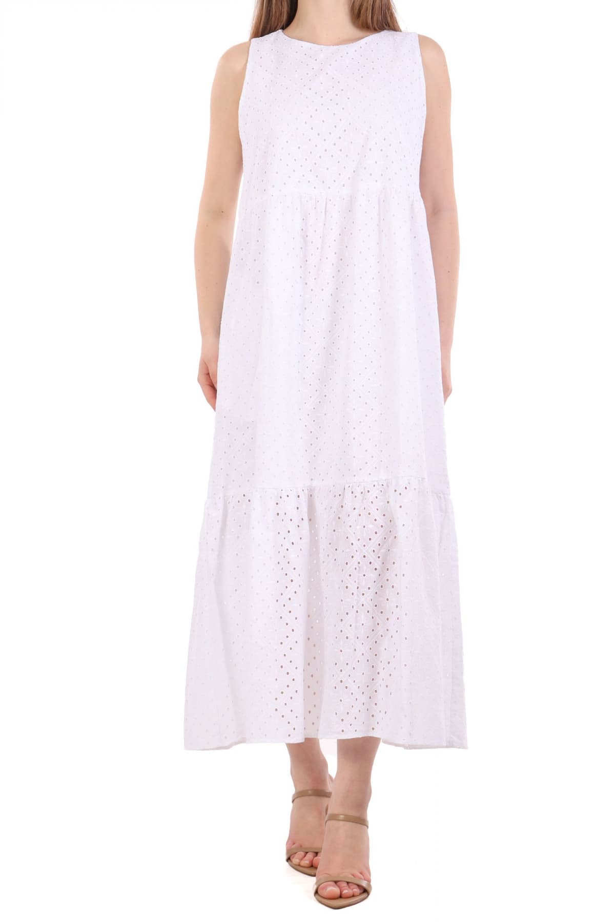 MARELLA EMME ΦΟΡΕΜΑ MIDΙ NELSON ΔΙΑΤΡΙΤΟ ΒΟΛΑΝ ΛΕΥΚΟ