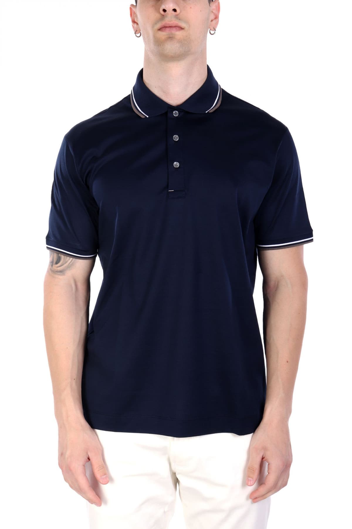 Men's Polo Shirts Paul & Shark Blue