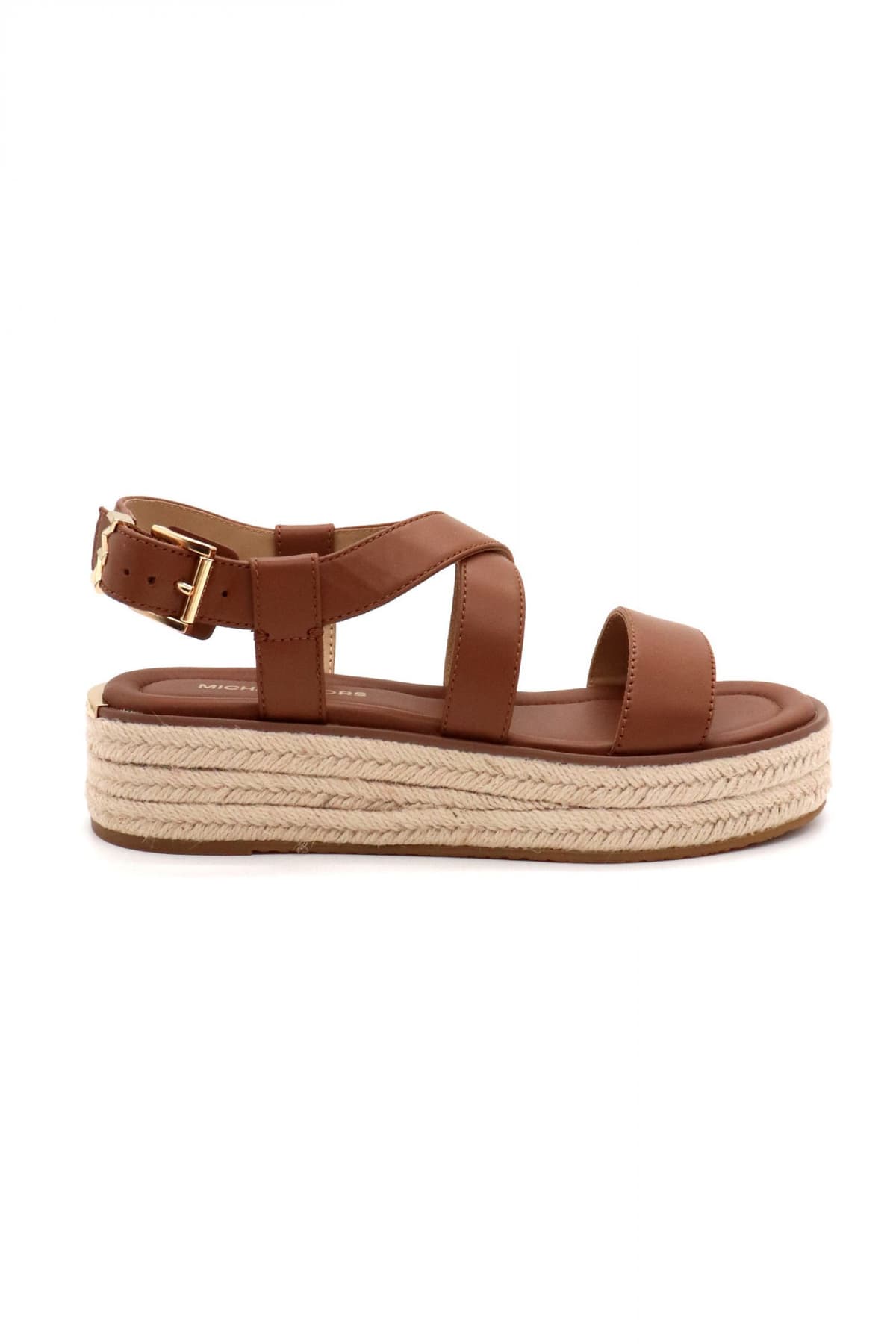 MICHAEL KORS ΠΑΠΟΥΤΣΙΑ ΠΕΔΙΛΑ LYNN ESPADRILLE SANDAL LOGO MAYΡΟ