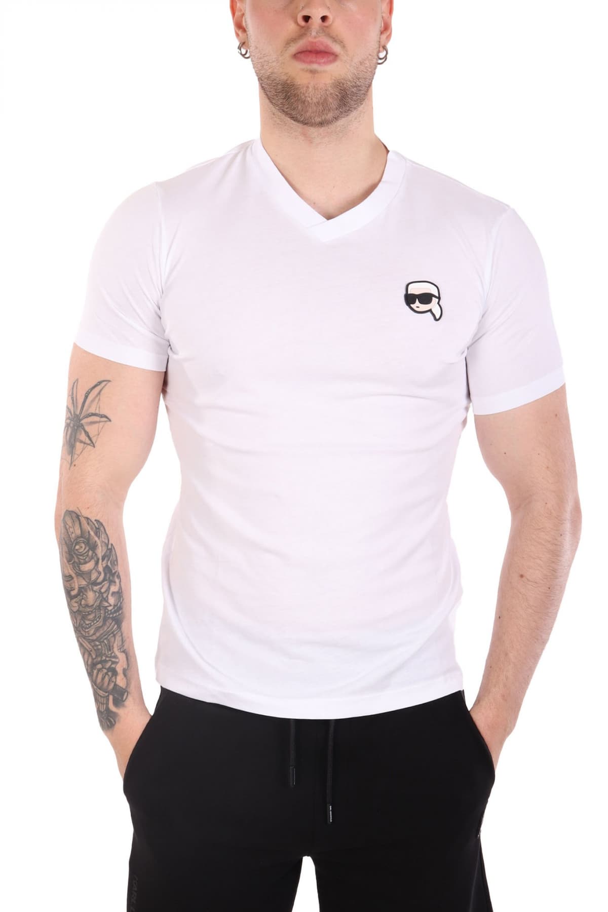 Men's T-Shirts Karl Lagerfeld White
