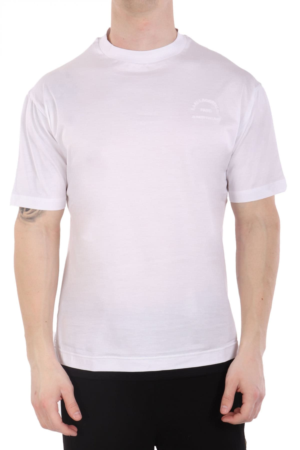 Men's T-Shirts Karl Lagerfeld White