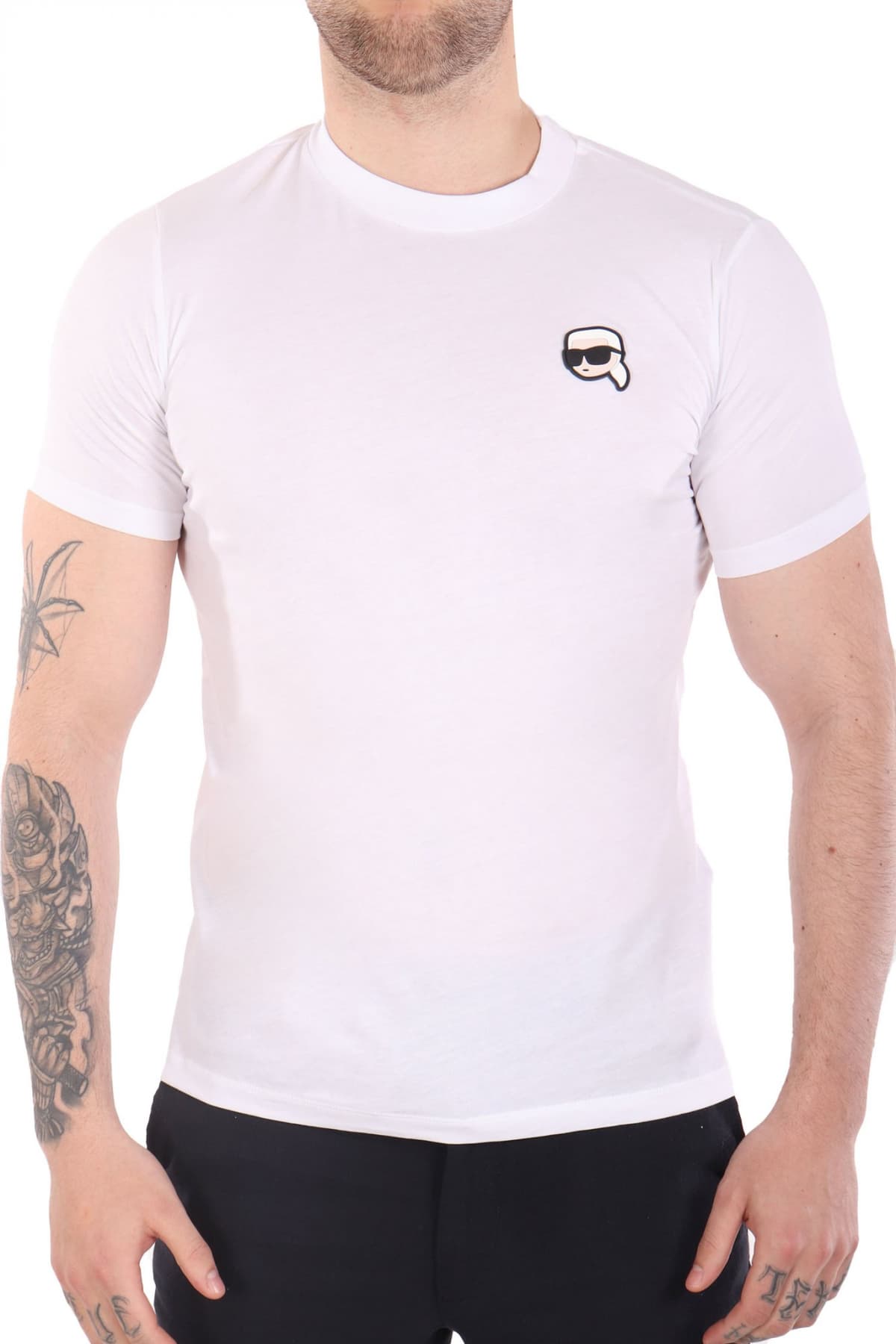 Men's T-Shirts Karl Lagerfeld White