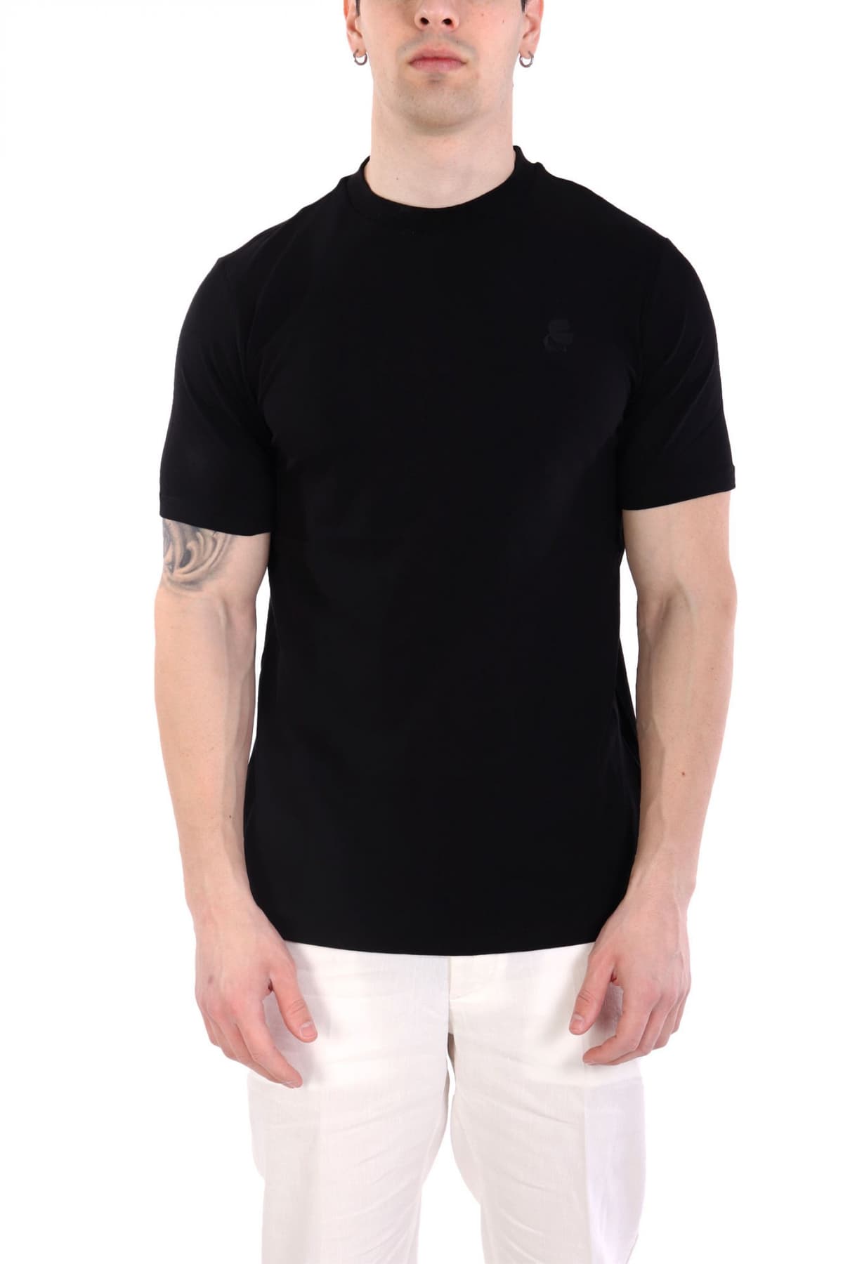 Men's T-Shirts Karl Lagerfeld Black
