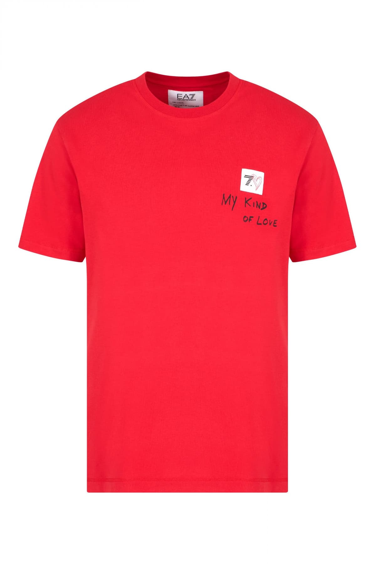 Men's T-Shirts Armani 7 Red