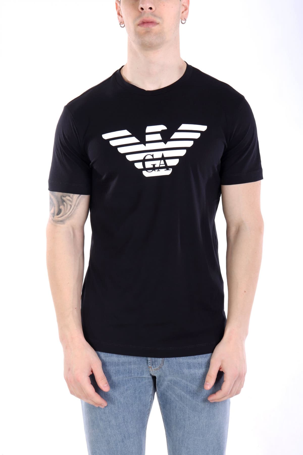 EMPORIO ARMANI T-SHIRT LOGO ΠΕΤΡΟΛ