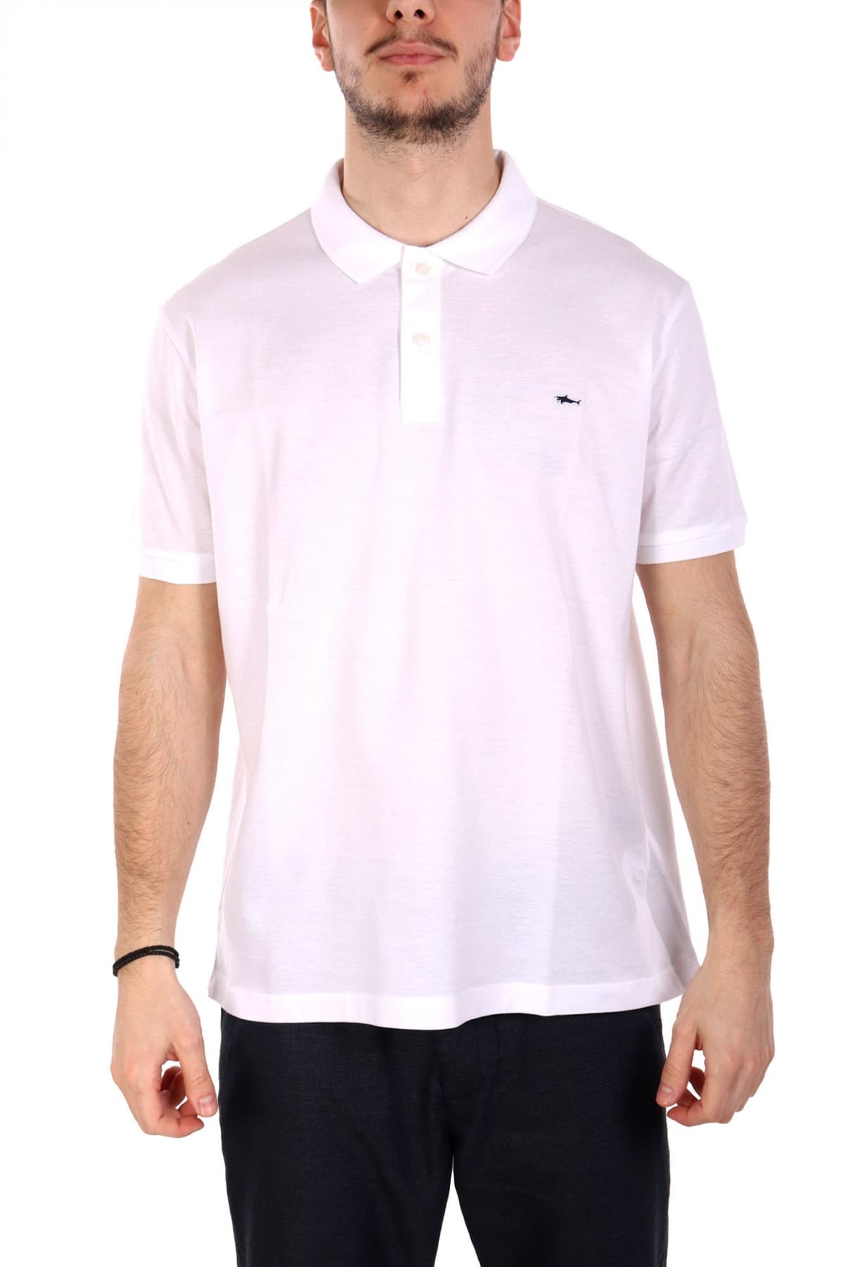 Men's Polo Shirts Paul & Shark White