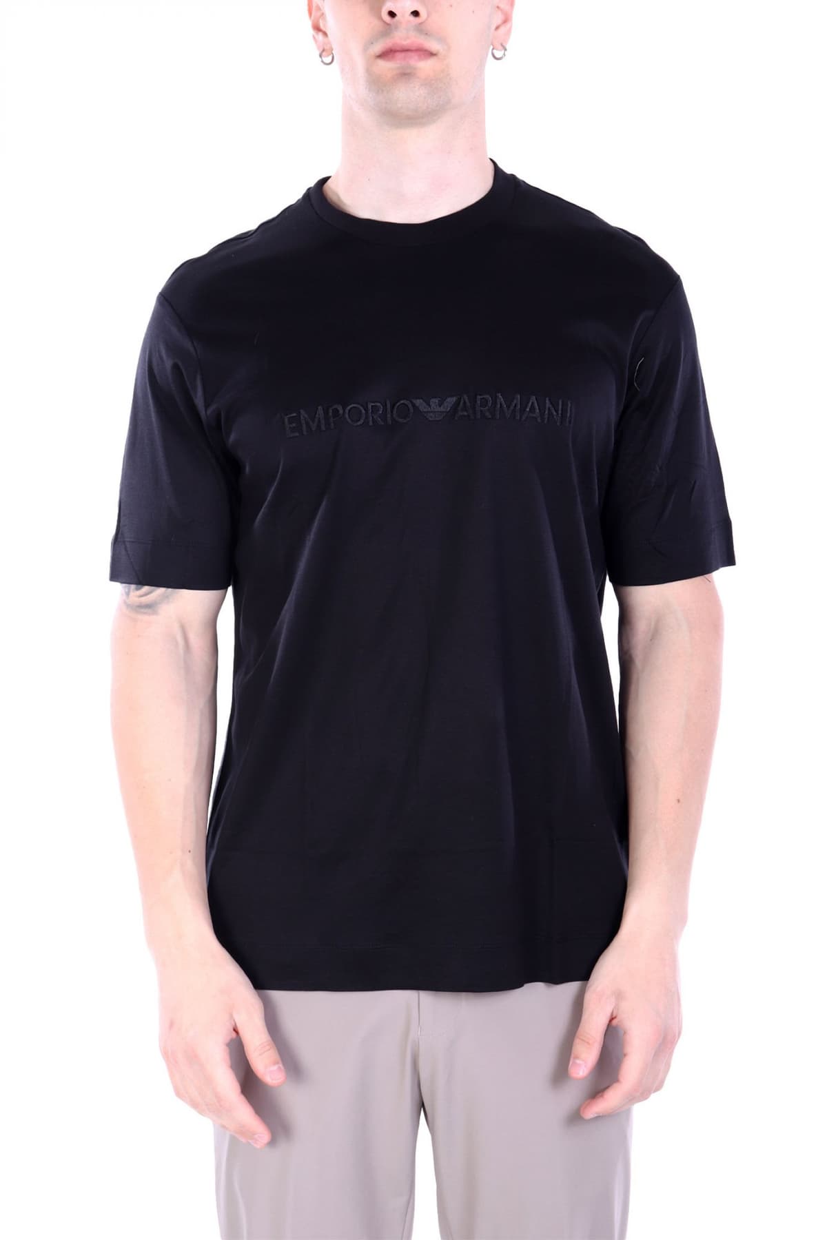 EMPORIO ARMANI T-SHIRT LOGO MAYΡΟ