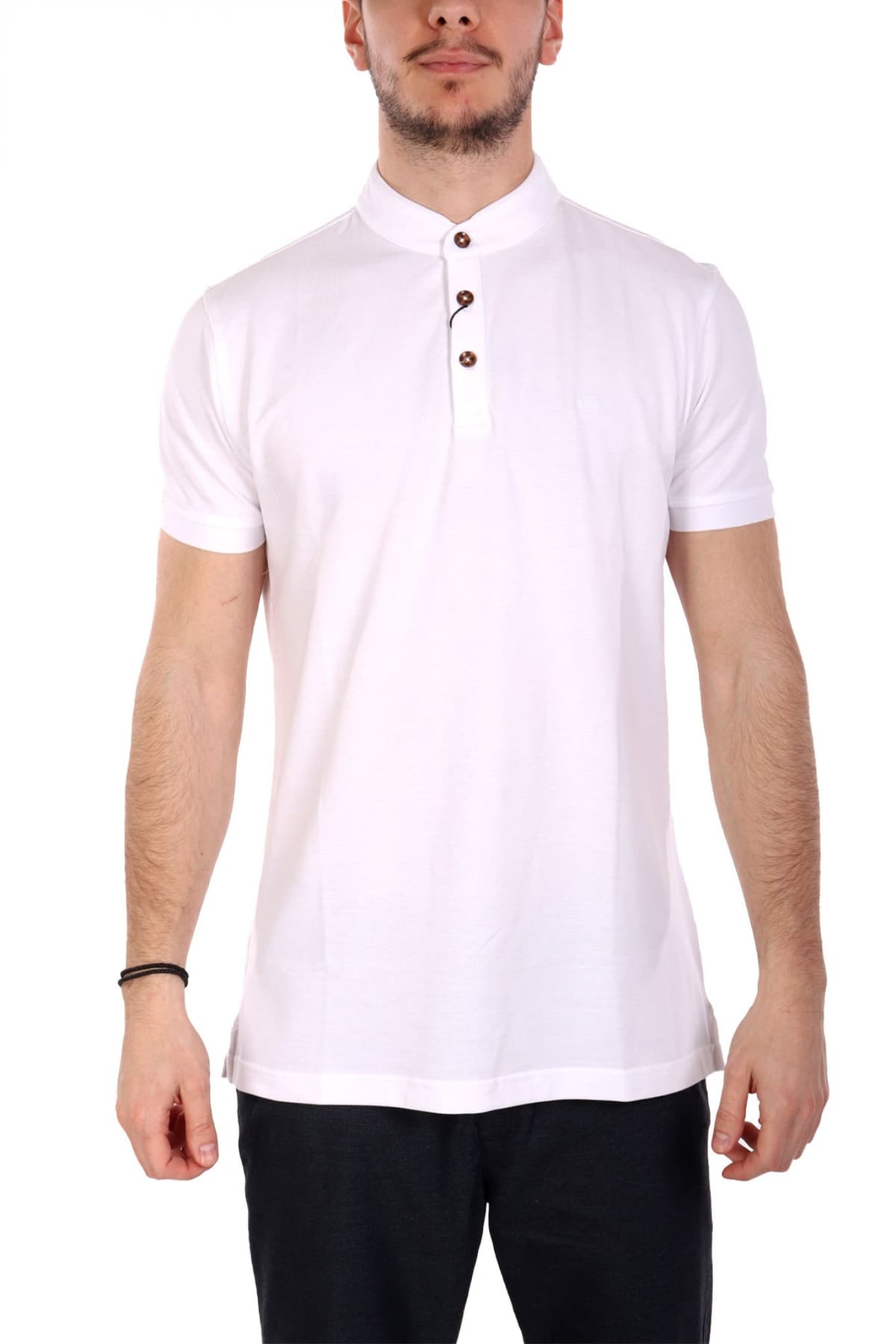 Men's Polo Shirts Dors White