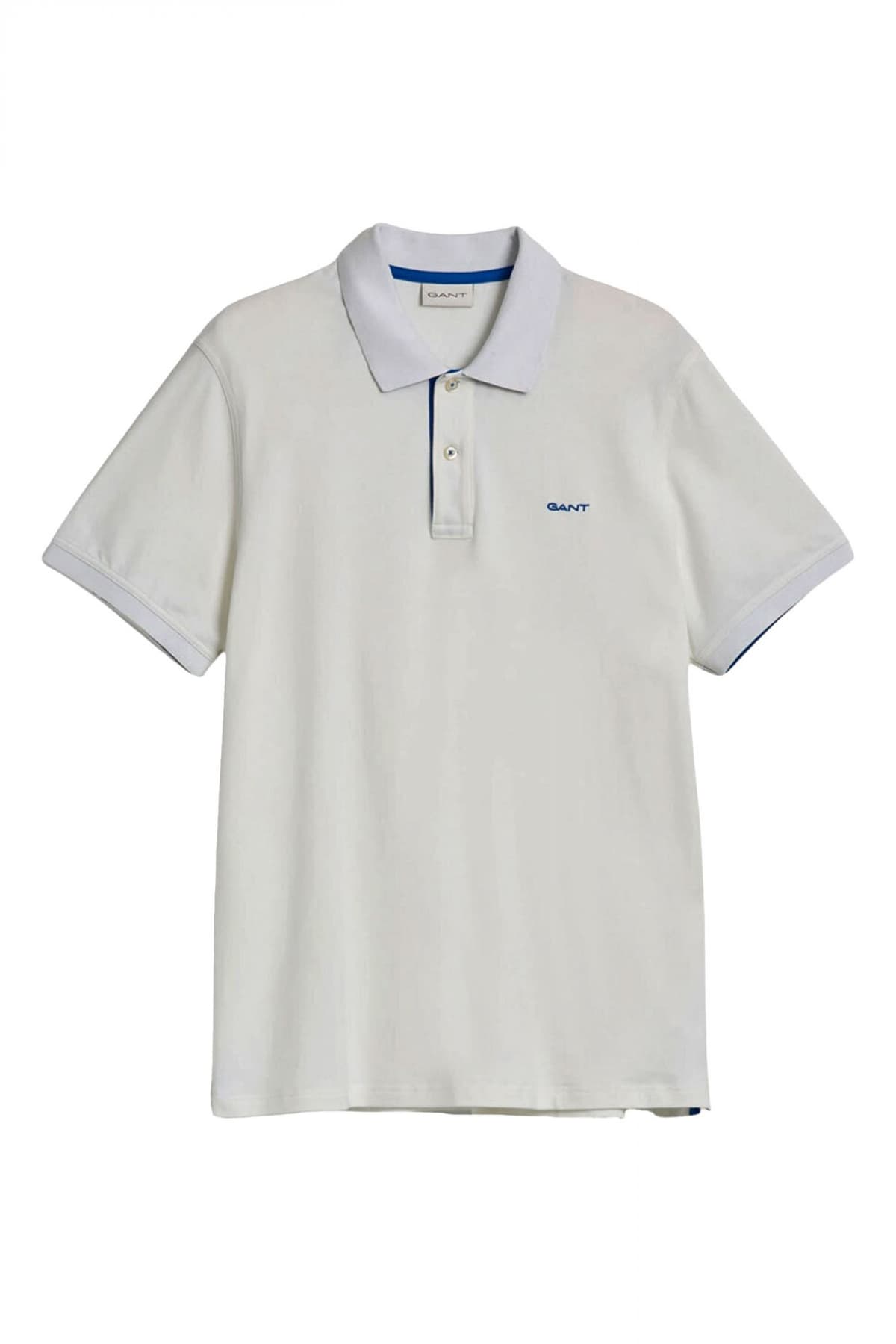 Men's Polo Shirts Gant White