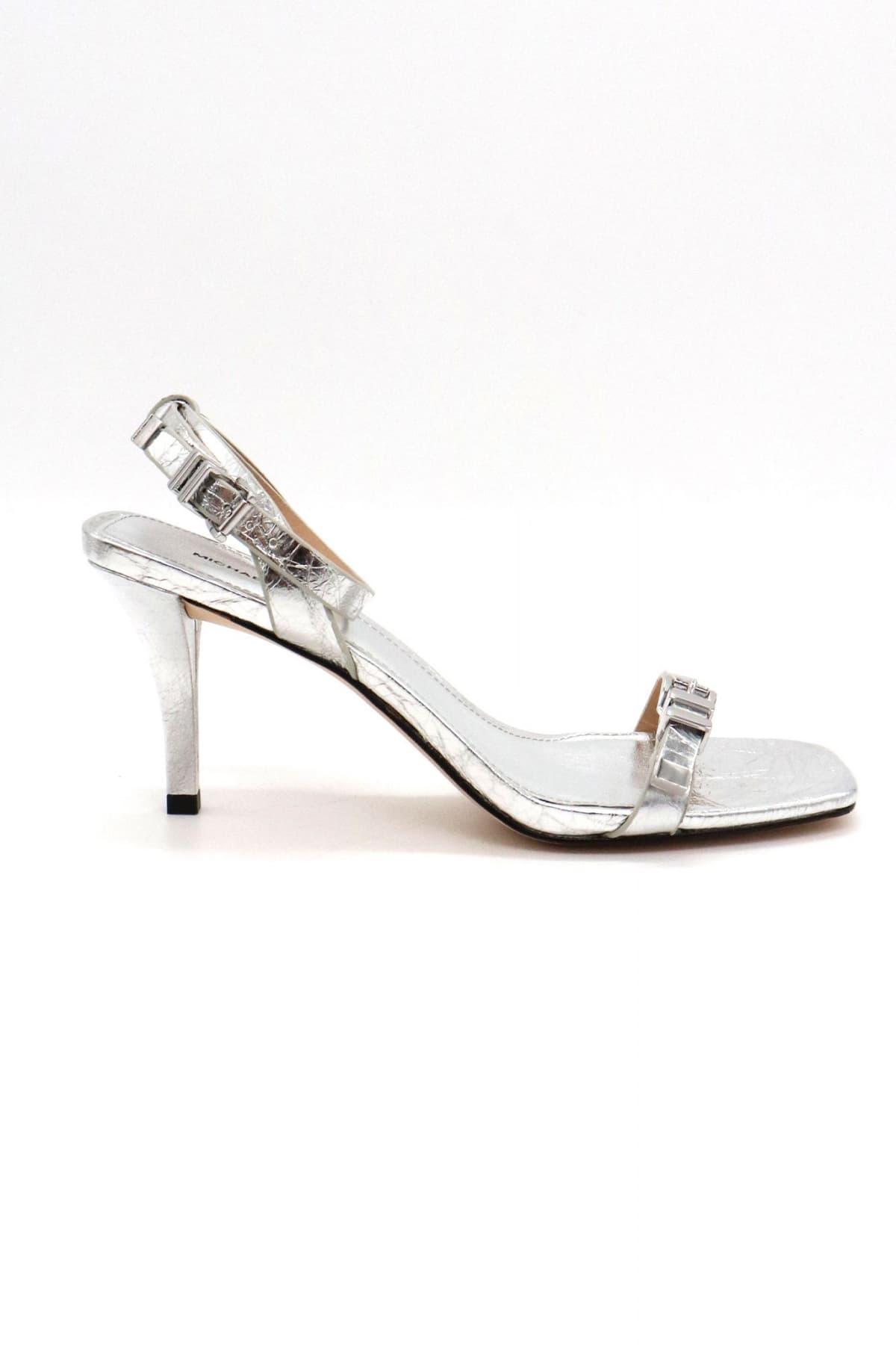 MICHAEL KORS ΠΑΠΟΥΤΣΙΑ ΠΕΔΙΛΑ DARRINGTON STILETTO ΑΣΗΜΙ