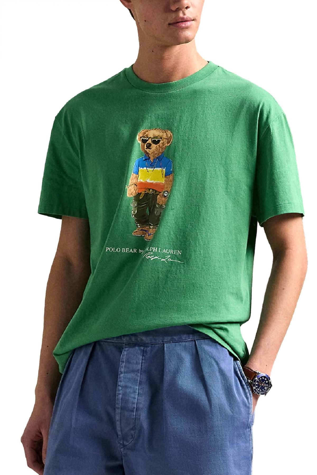 Men's T-Shirts Ralph Lauren Green