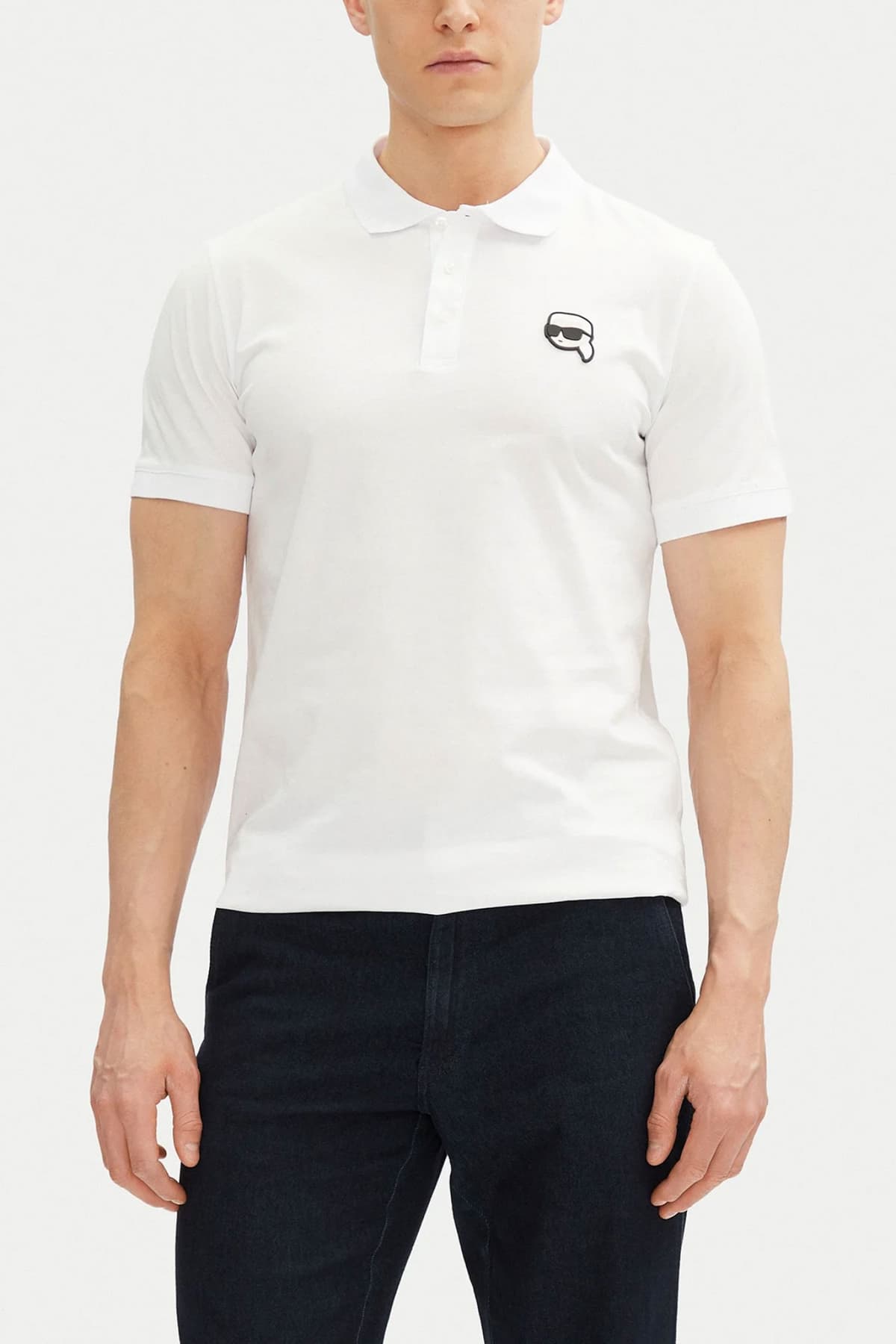 Men's Polo Shirts Karl Lagerfeld Black