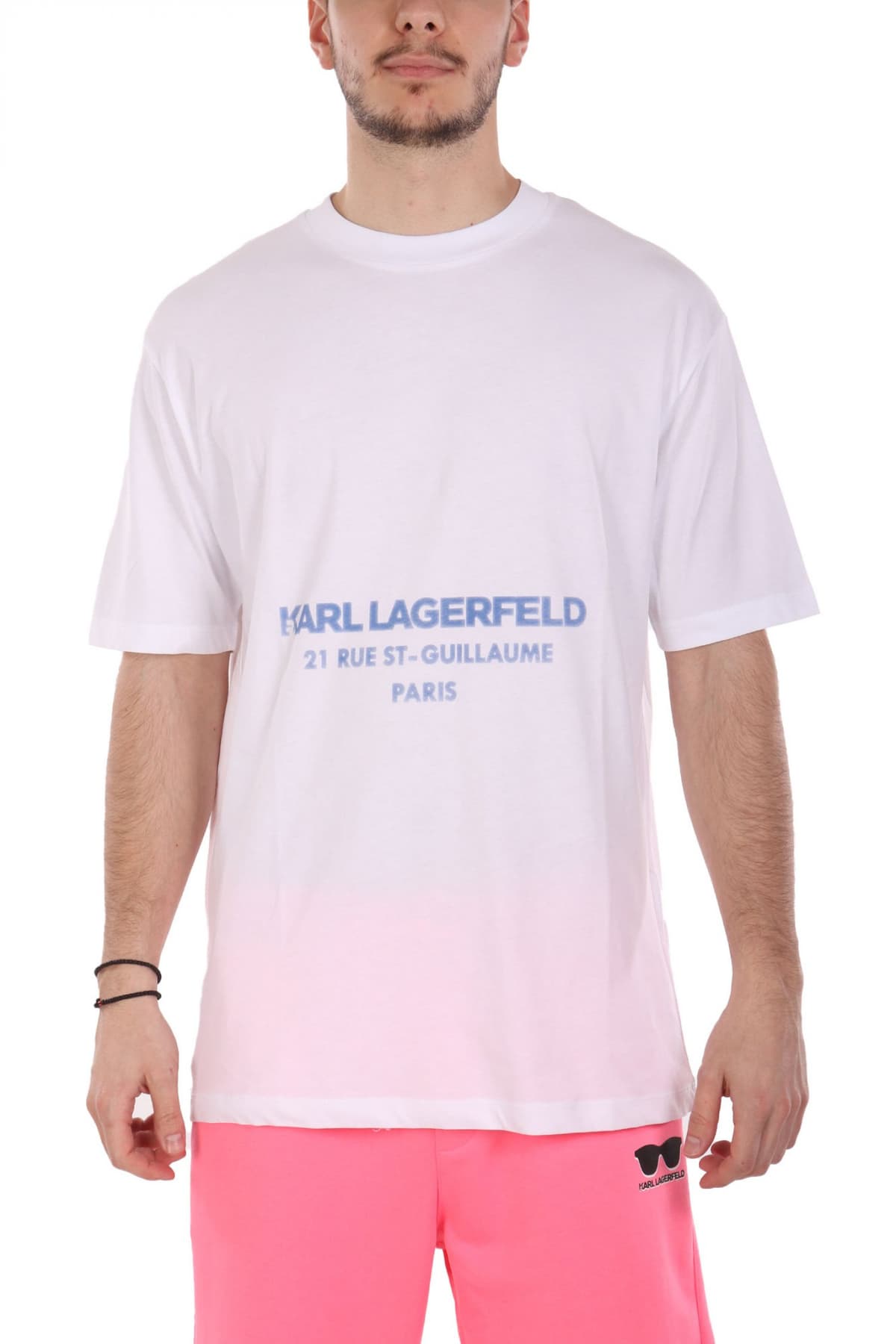 Men's T-Shirts Karl Lagerfeld White