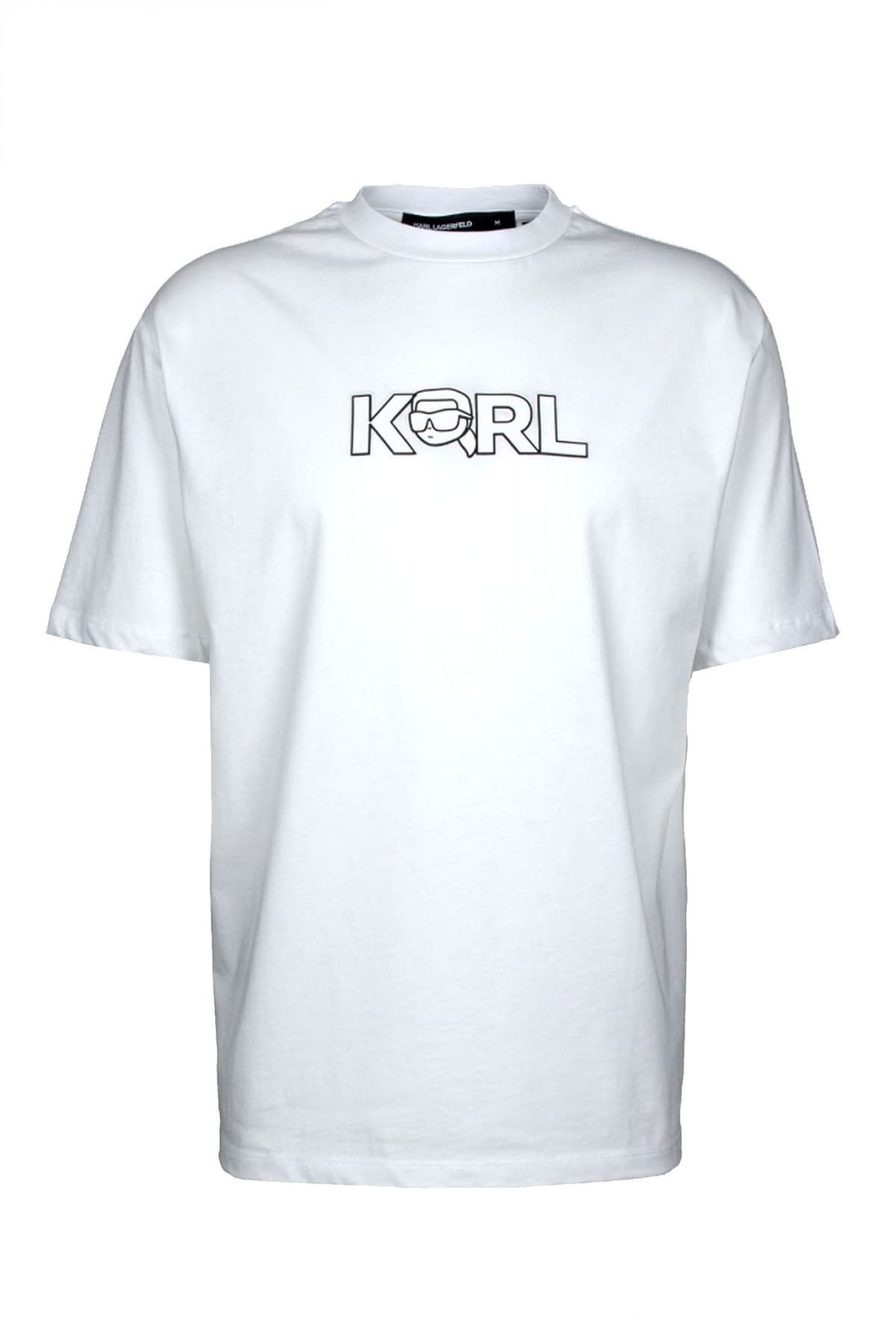Men's T-Shirts Karl Lagerfeld White