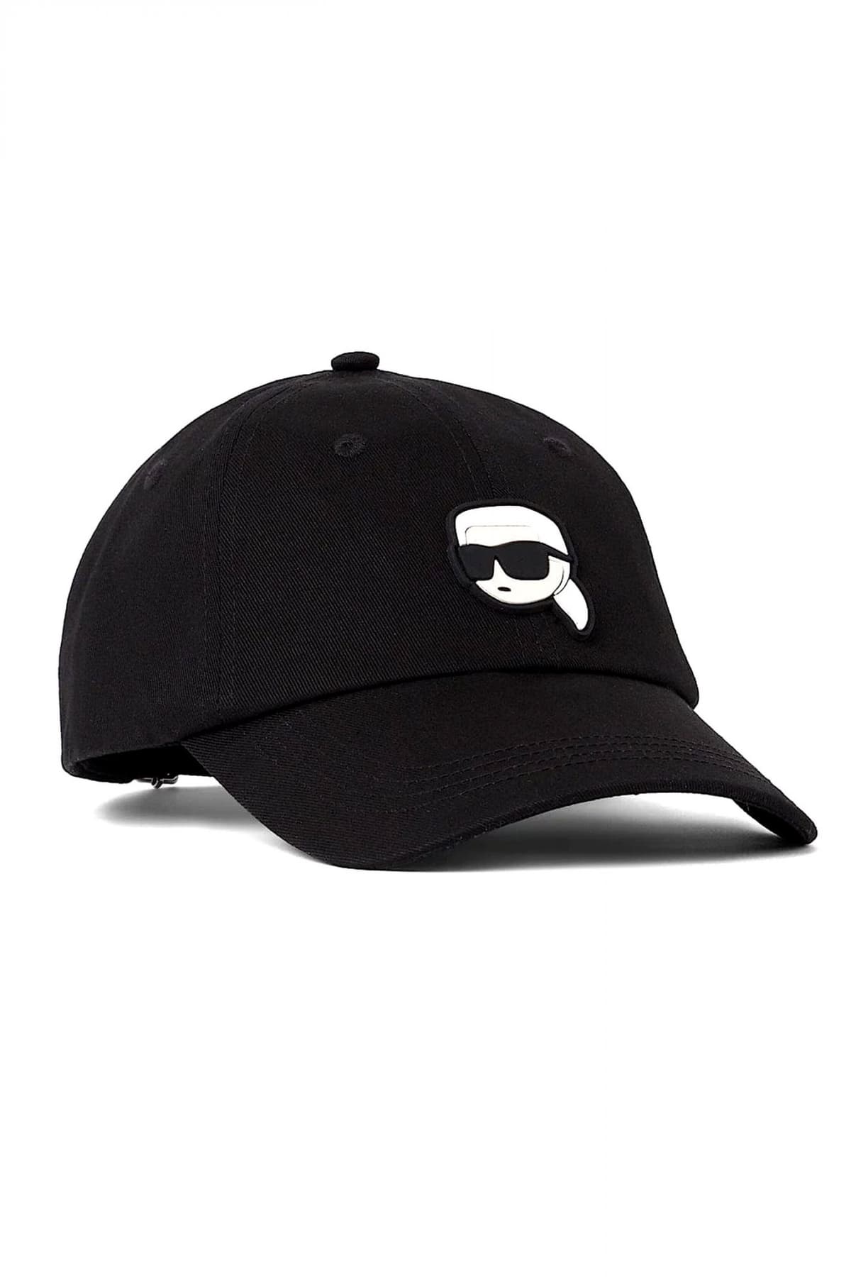 KARL LAGERFELD ΚΑΠΕΛΟ BASEBALL LOGO ΜΑΥΡΟ