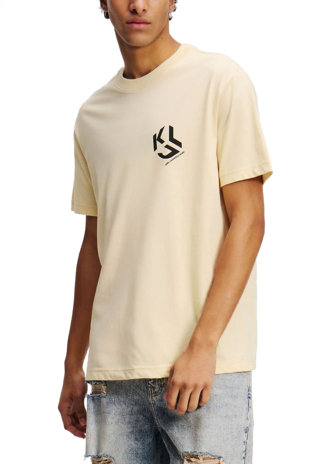 Men's T-Shirts Karl Lagerfeld Jeans Gray