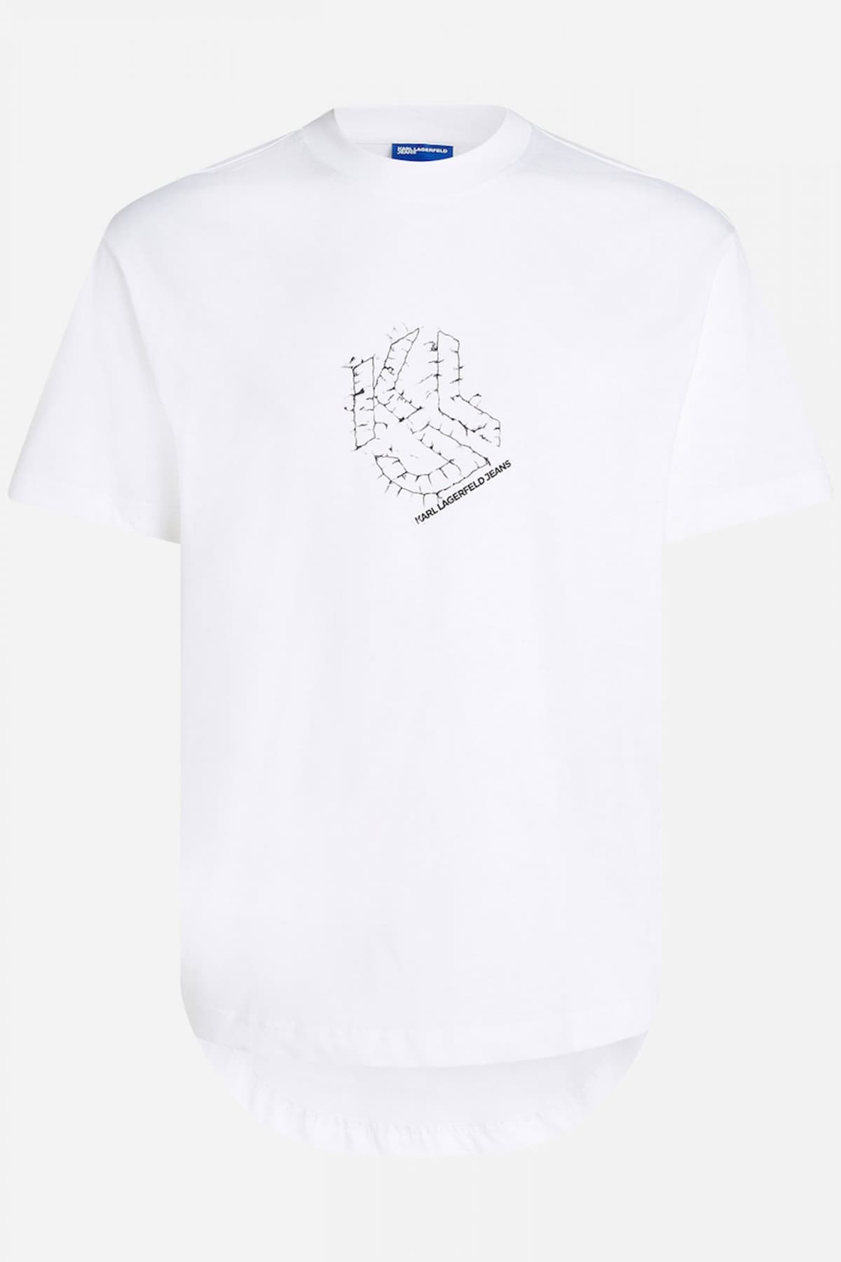 Men's T-Shirts Karl Lagerfeld Jeans White