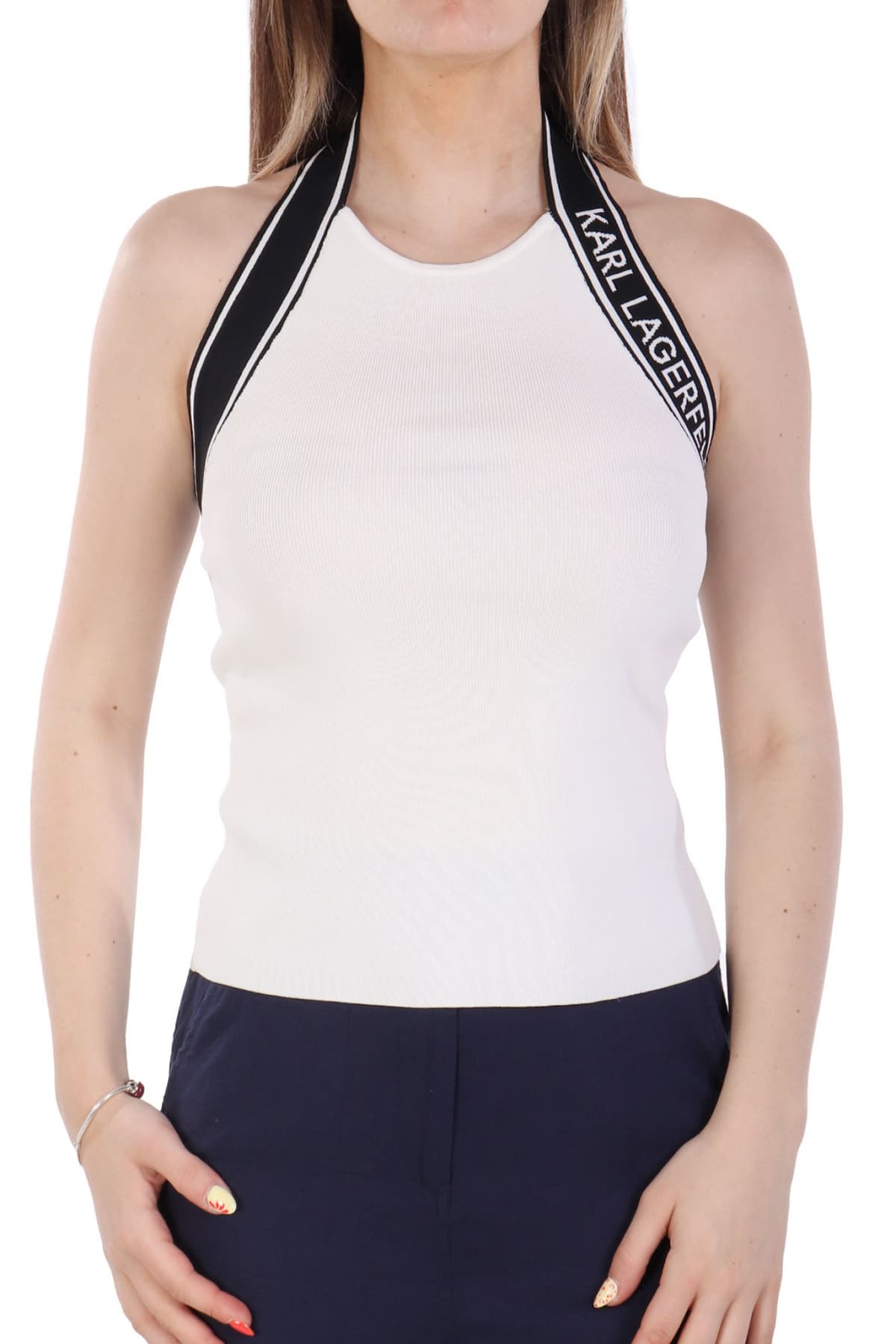 Women's Tops Karl Lagerfeld White