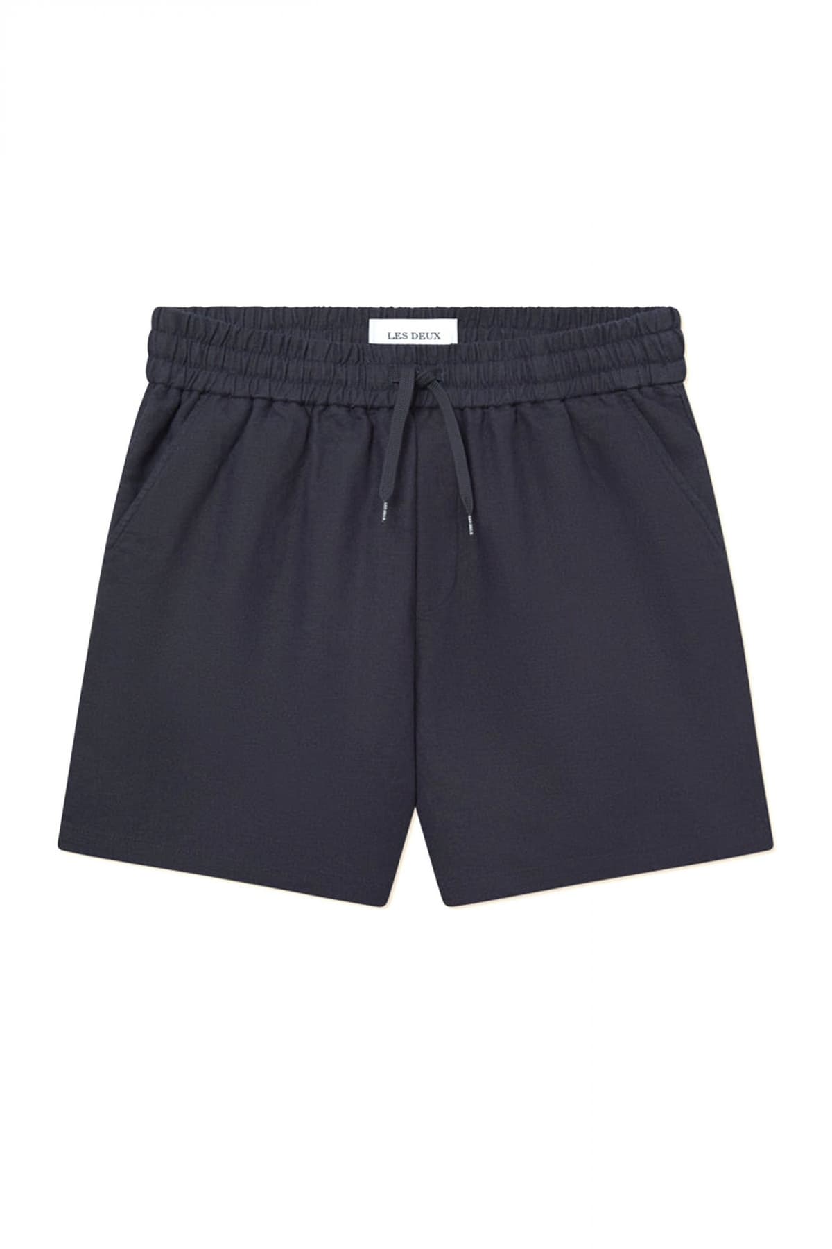 LES DEUX ΒΕΡΜΟΥΔΑ ΛΙΝΟ LOGO ΣΚΟΥΡΟ ΜΠΛΕ