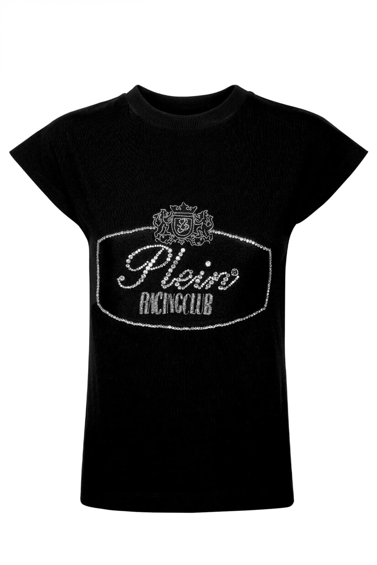 PHILIPP PLEIN TANK TOP CARS RACING LOGO ΜΑΥΡΟ