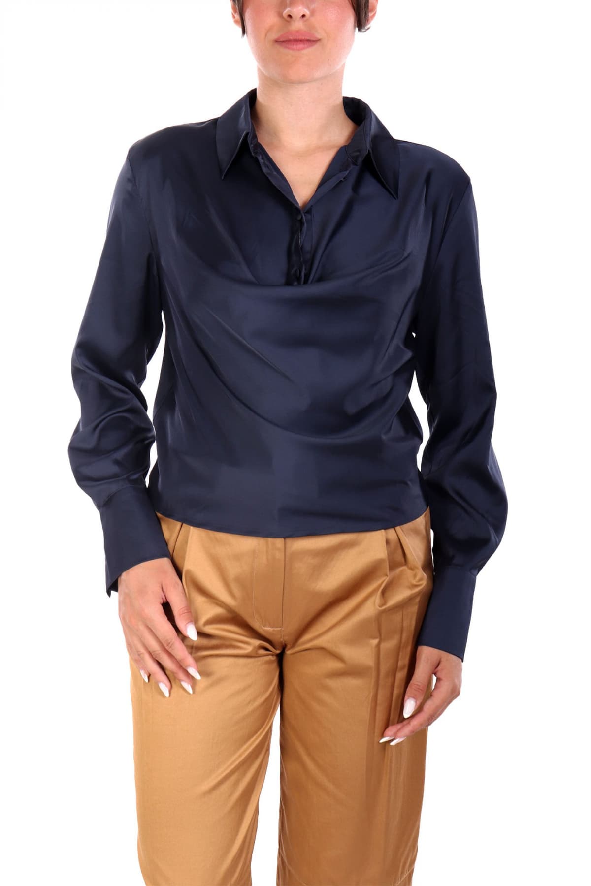 MARELLA EMME ΠΟΥΚΑΜΙΣΟ SPIANO ΝΤΡΑΠΕ ΜΠΛΕ