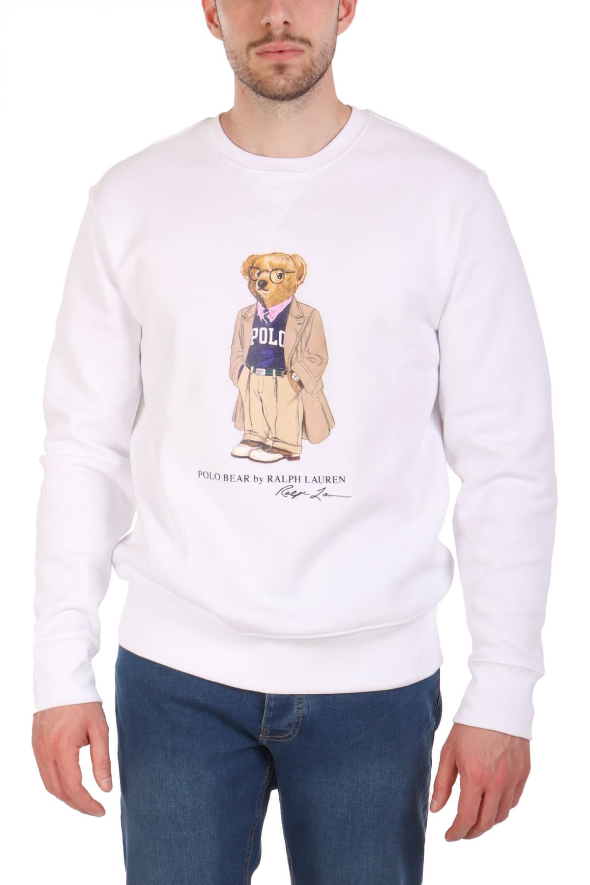 Men's Sweatshirts Ralph Lauren White