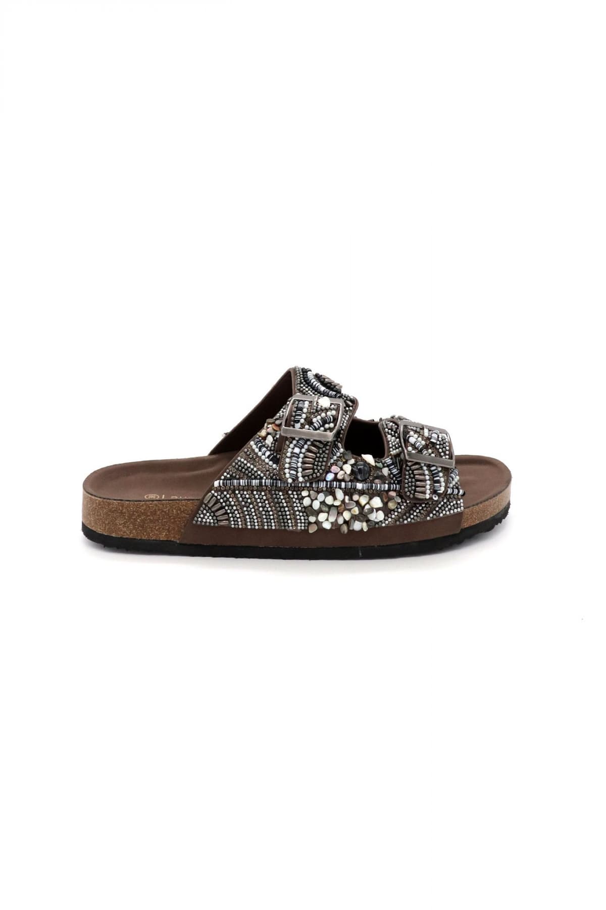 Women's Flip Flops Laura Biagiotti Brown