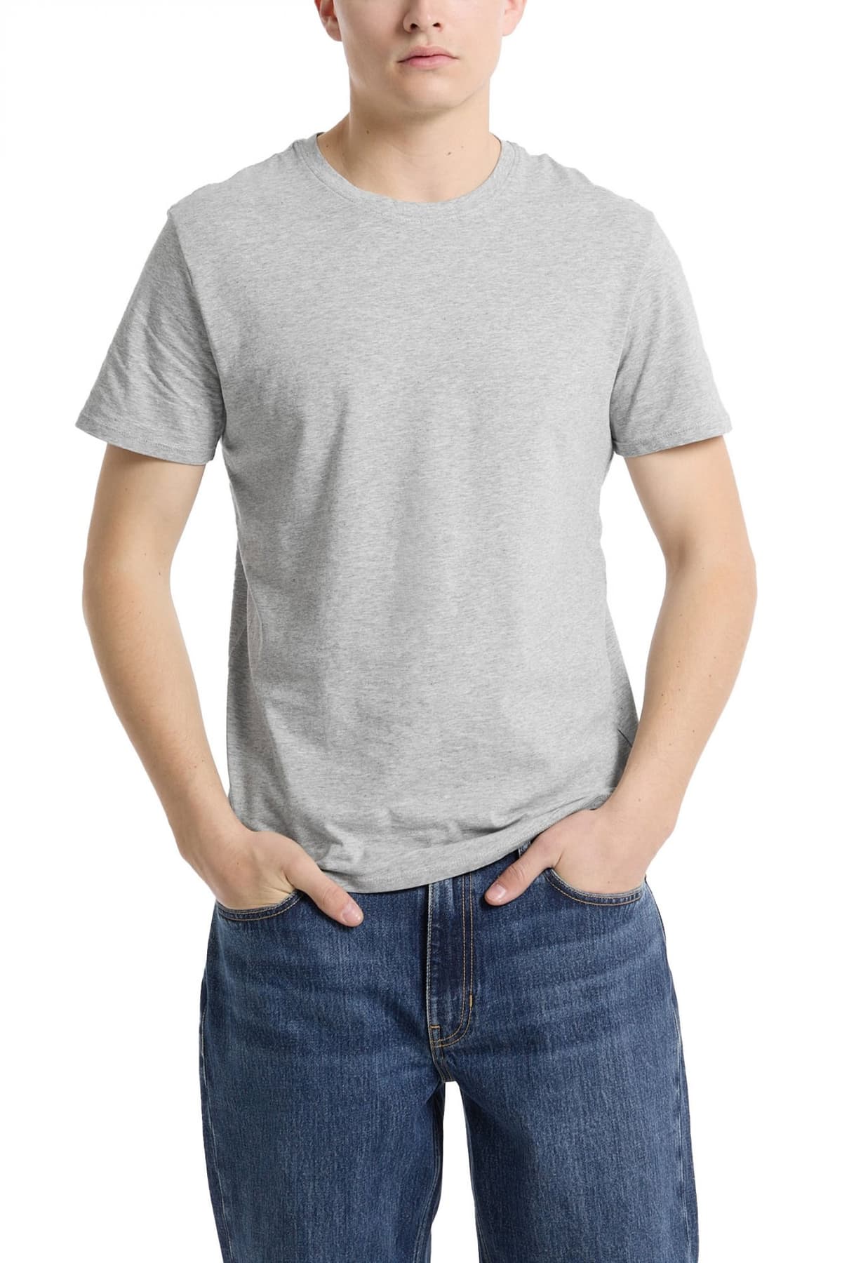 GUESS JEANS ΕΣΩΡΟΥΧΟ T-SHIRT ONE PACK COTTON SLIM FIT TEE ΛΕΥΚΟ