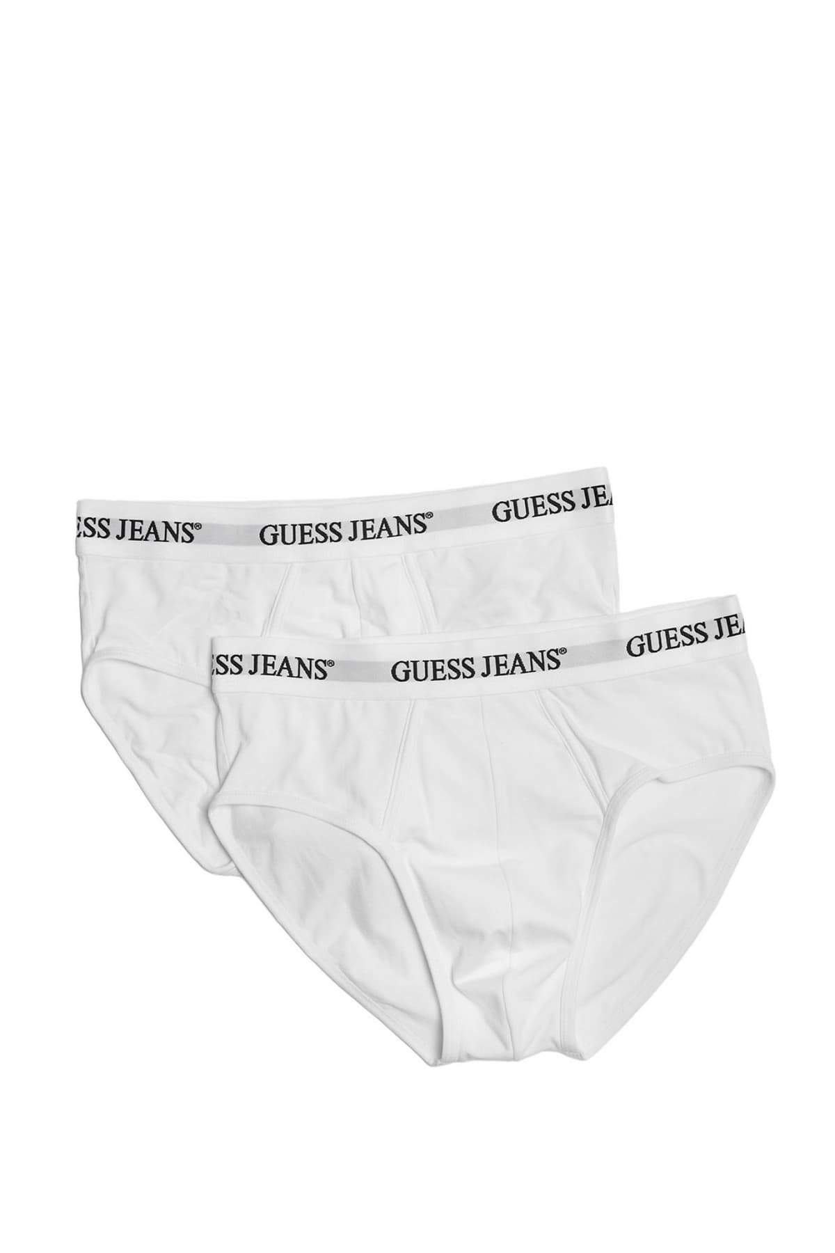 GUESS JEANS ΣΕΤ ΕΣΩΡΟΥΧΑ 2PACK COTTON STRETCH BRIEF ΜΠΛΕ