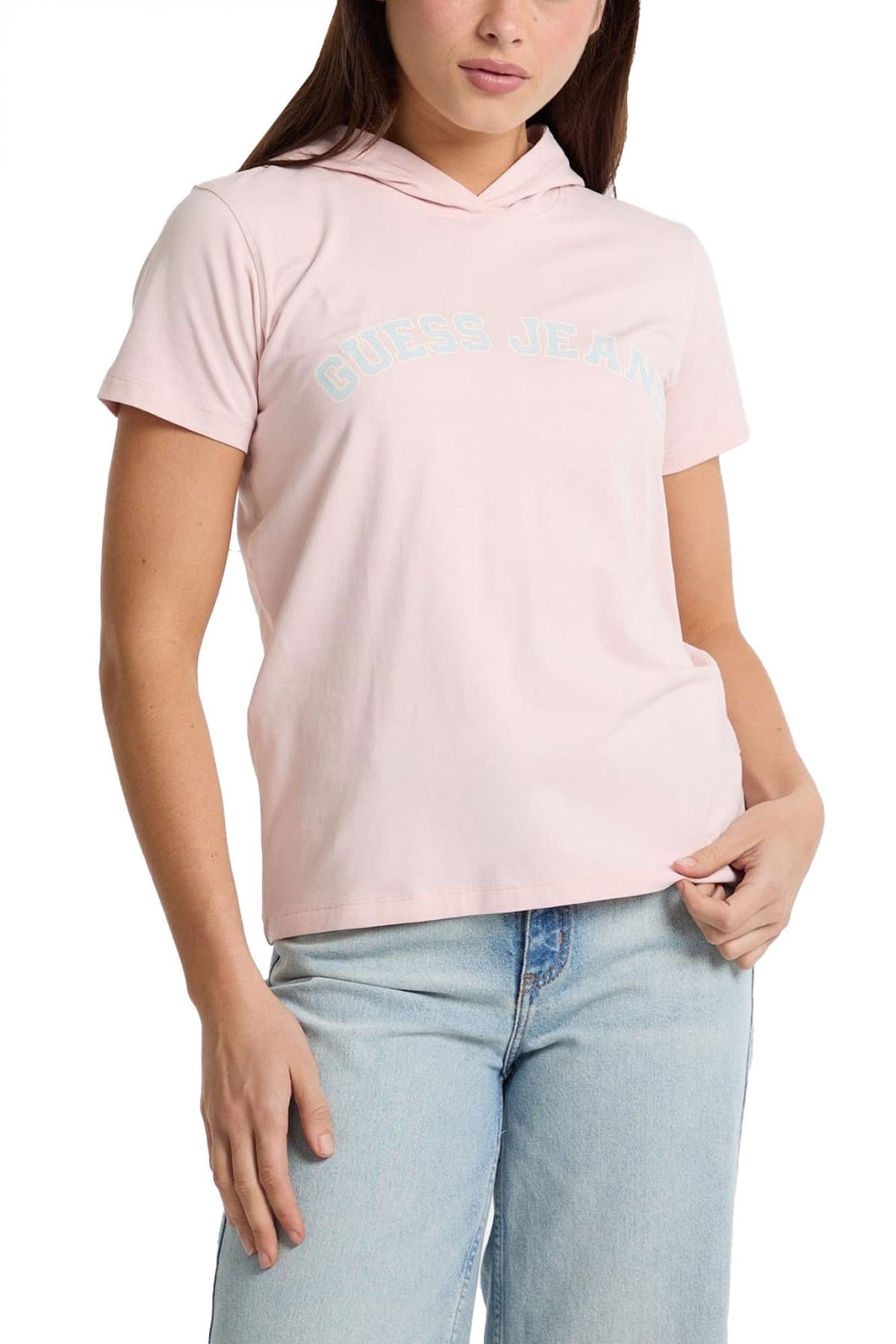 Women's T-Shirts Guess Jeans Black