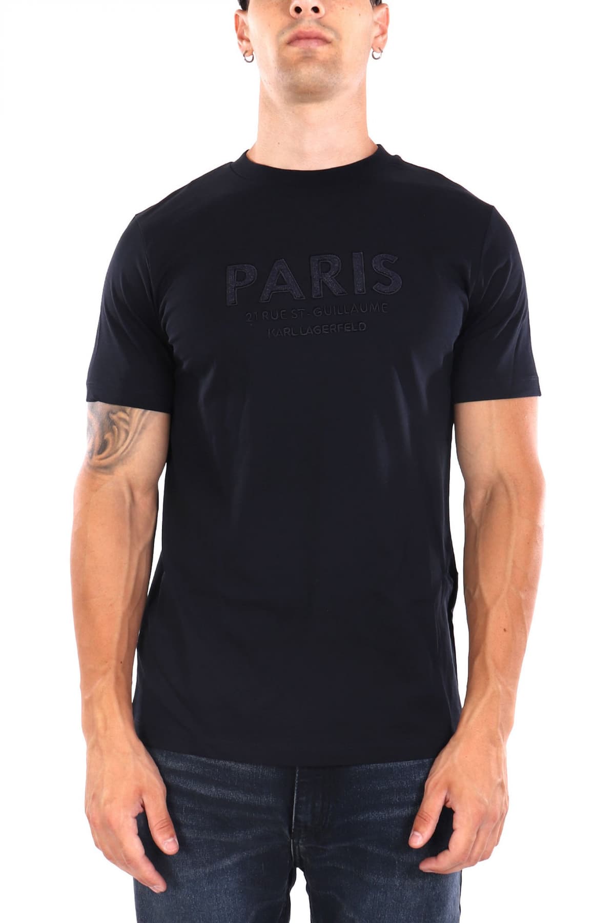 Men's T-Shirts Karl Lagerfeld Blue