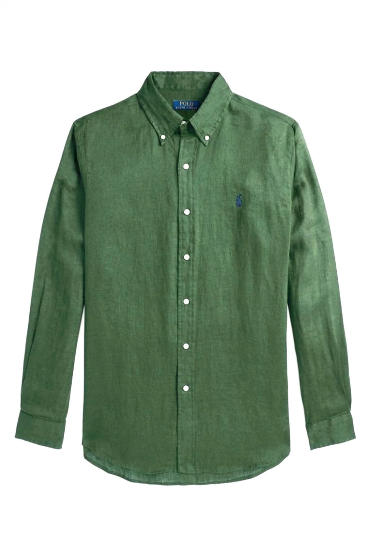 Men's Shirts Ralph Lauren Green