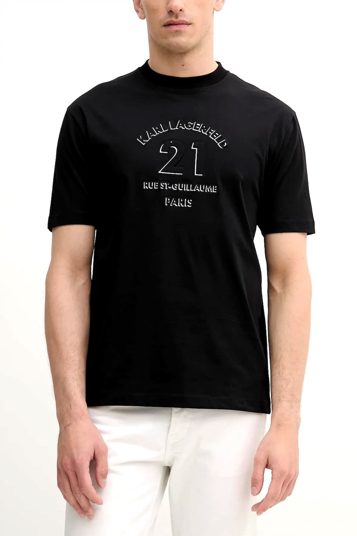 Men's T-Shirts Karl Lagerfeld Black