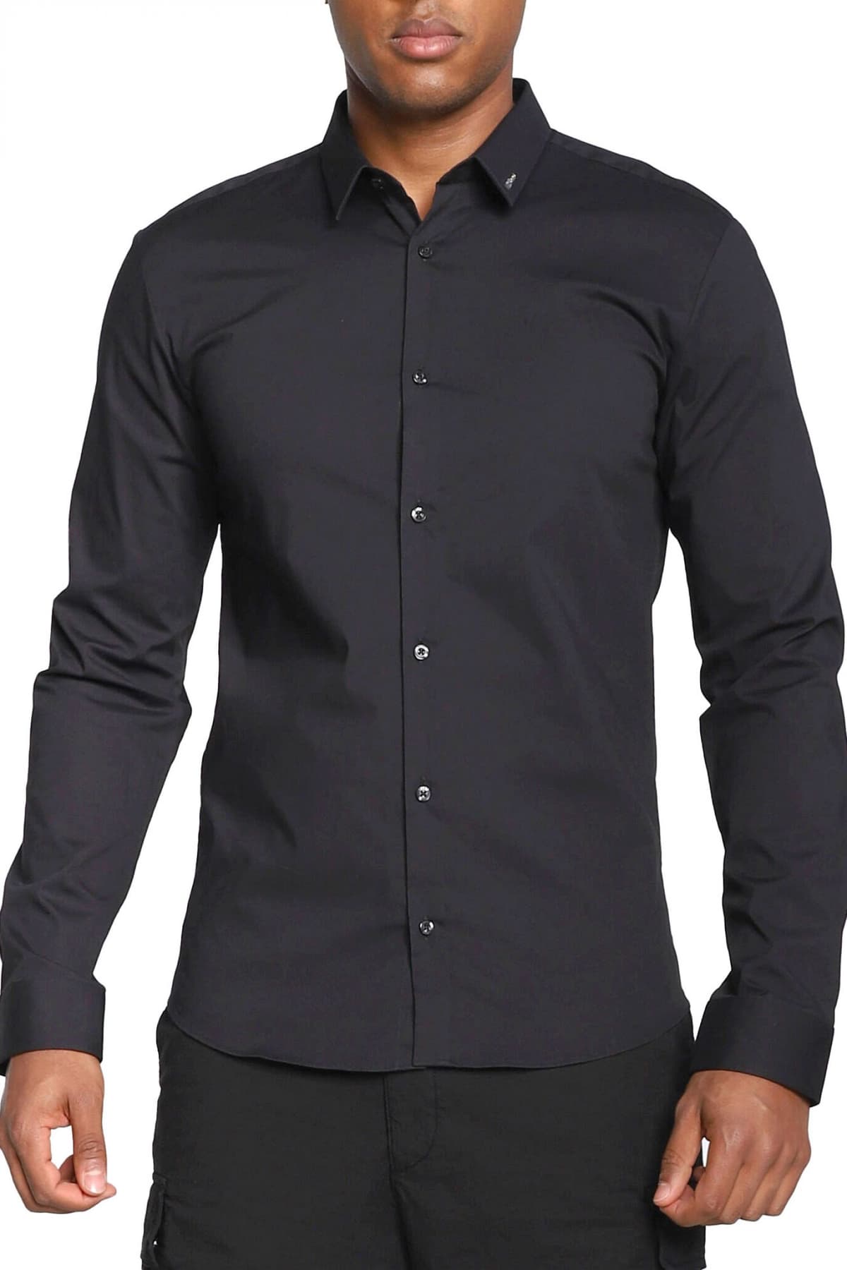 Men's Shirts Hugo Black