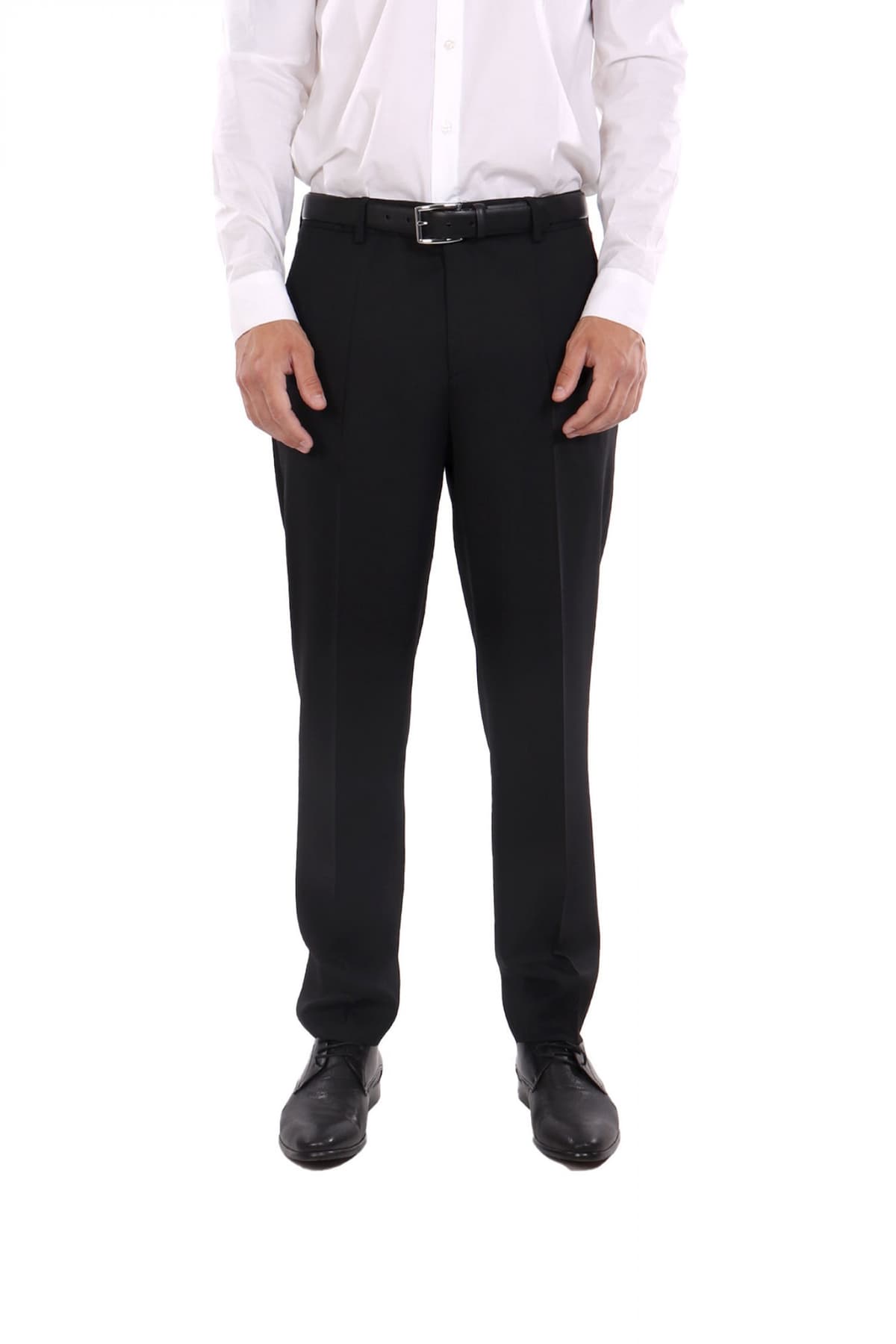 BOSS ΠΑΝΤΕΛΟΝΙ CHINO TAPERED FIT H-PERIN-WG-253 ΜΑΥΡΟ