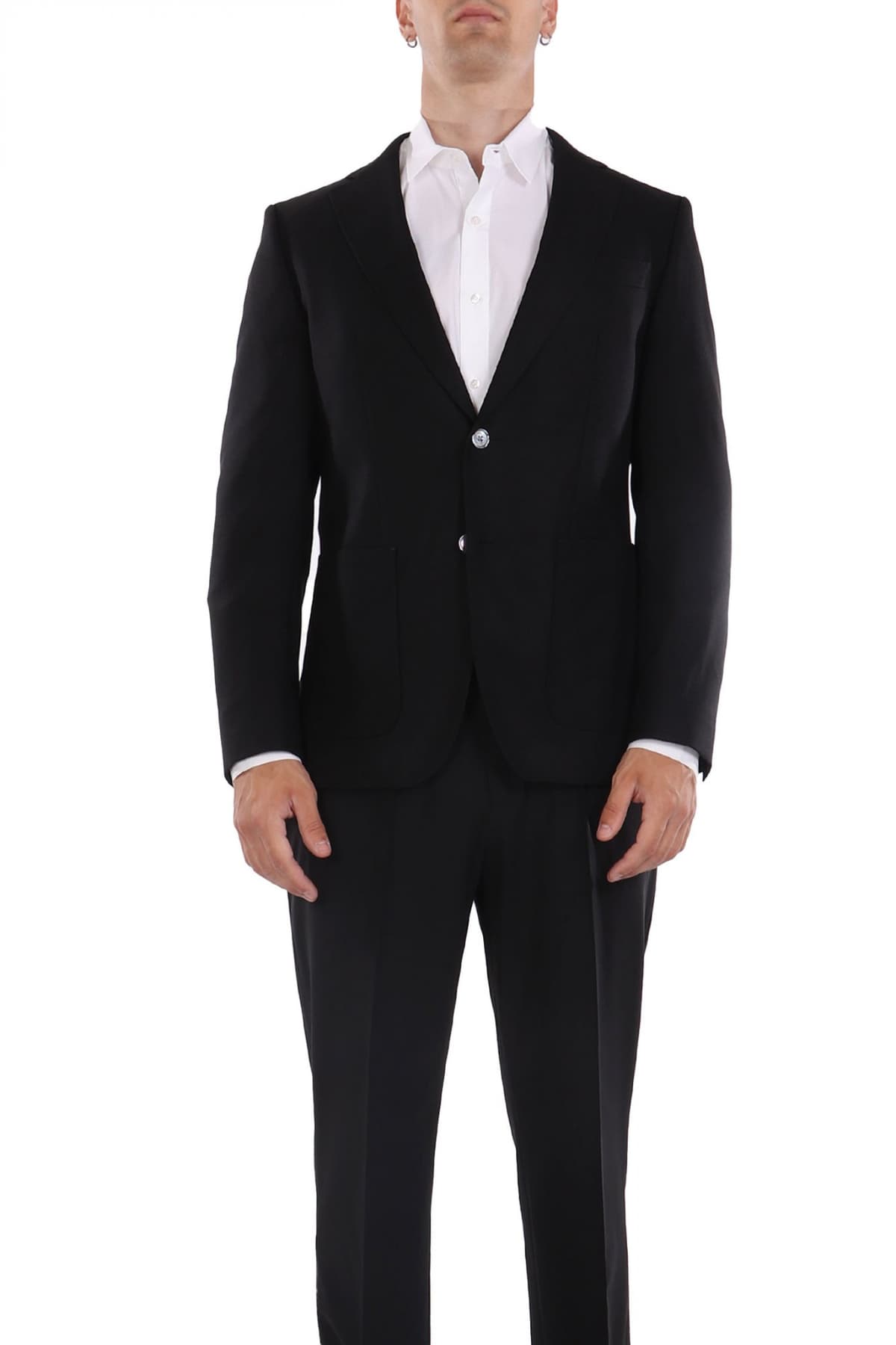 BOSS ΣΑΚΑΚΙ BLAZER ΜΙΚΡΟΣΧΕΔΙΟ SLIM FIT H-HUTSON-2PP-253 ΜΠΛΕ