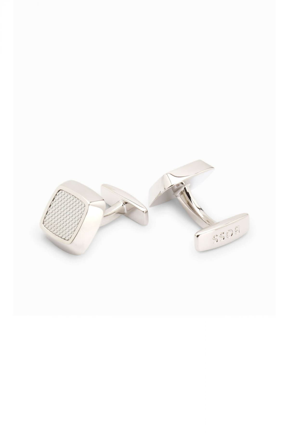 Men's Cufflinks Boss Silver