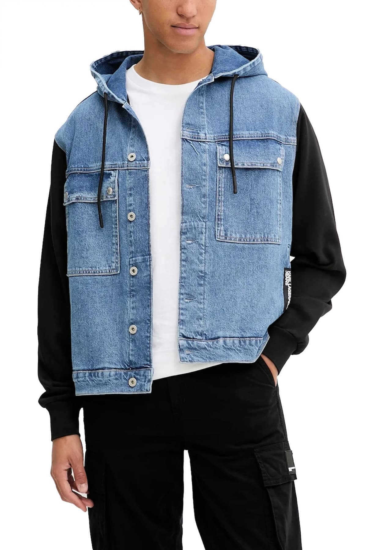 Men's Jackets & Coats Karl Lagerfeld Jeans Blue