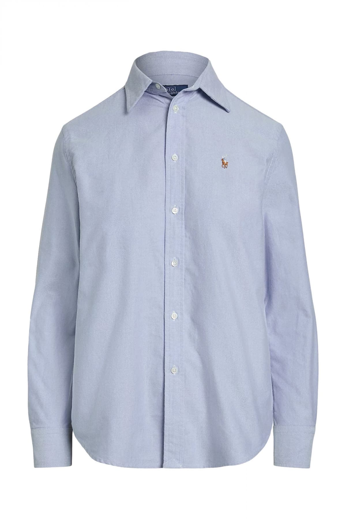 RALPH LAUREN ΠΟΥΚΑΜΙΣΟ CLASSIC FIT LOGO ΣΙΕΛ