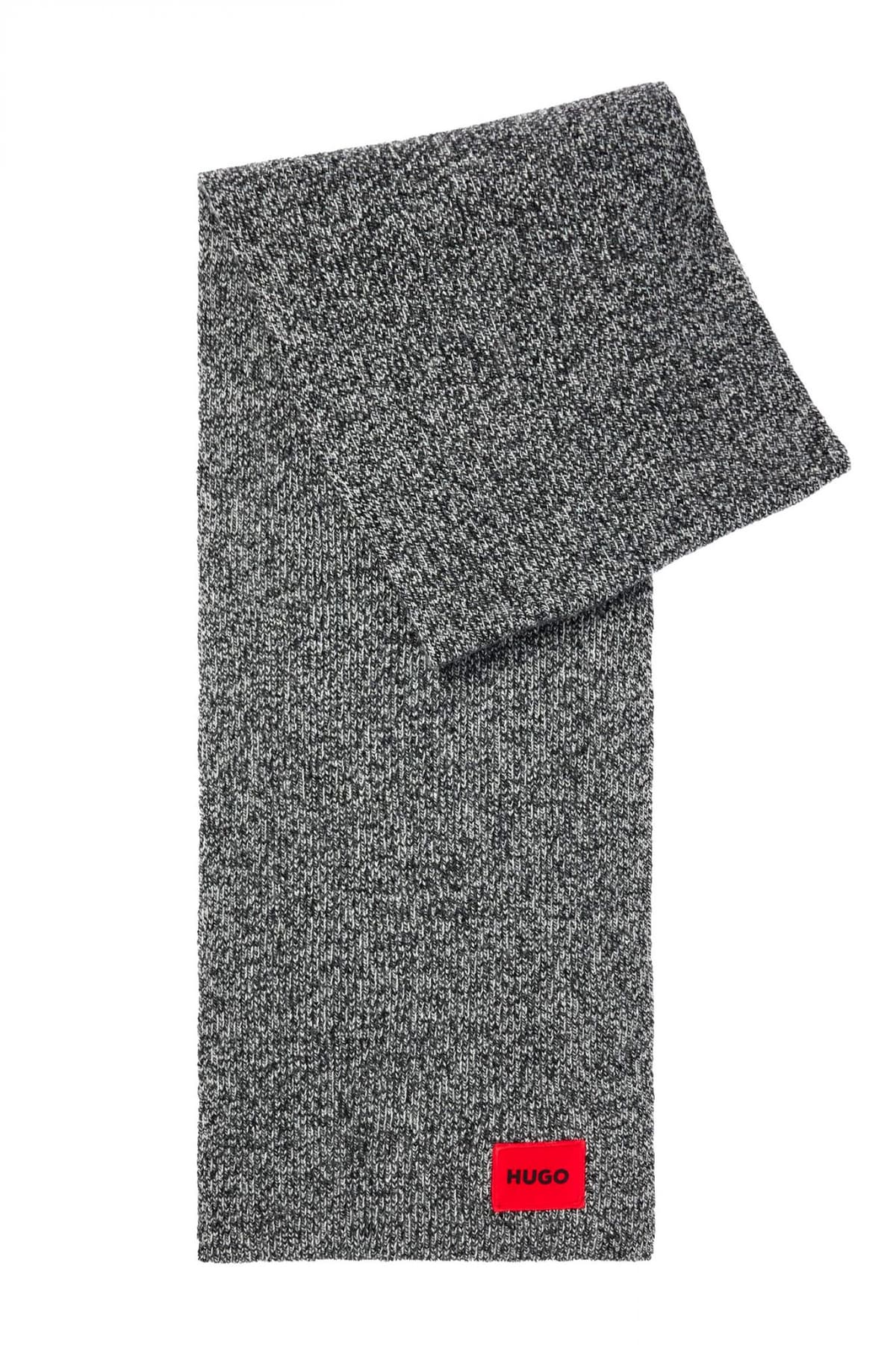 Men's Scarves Hugo Gray