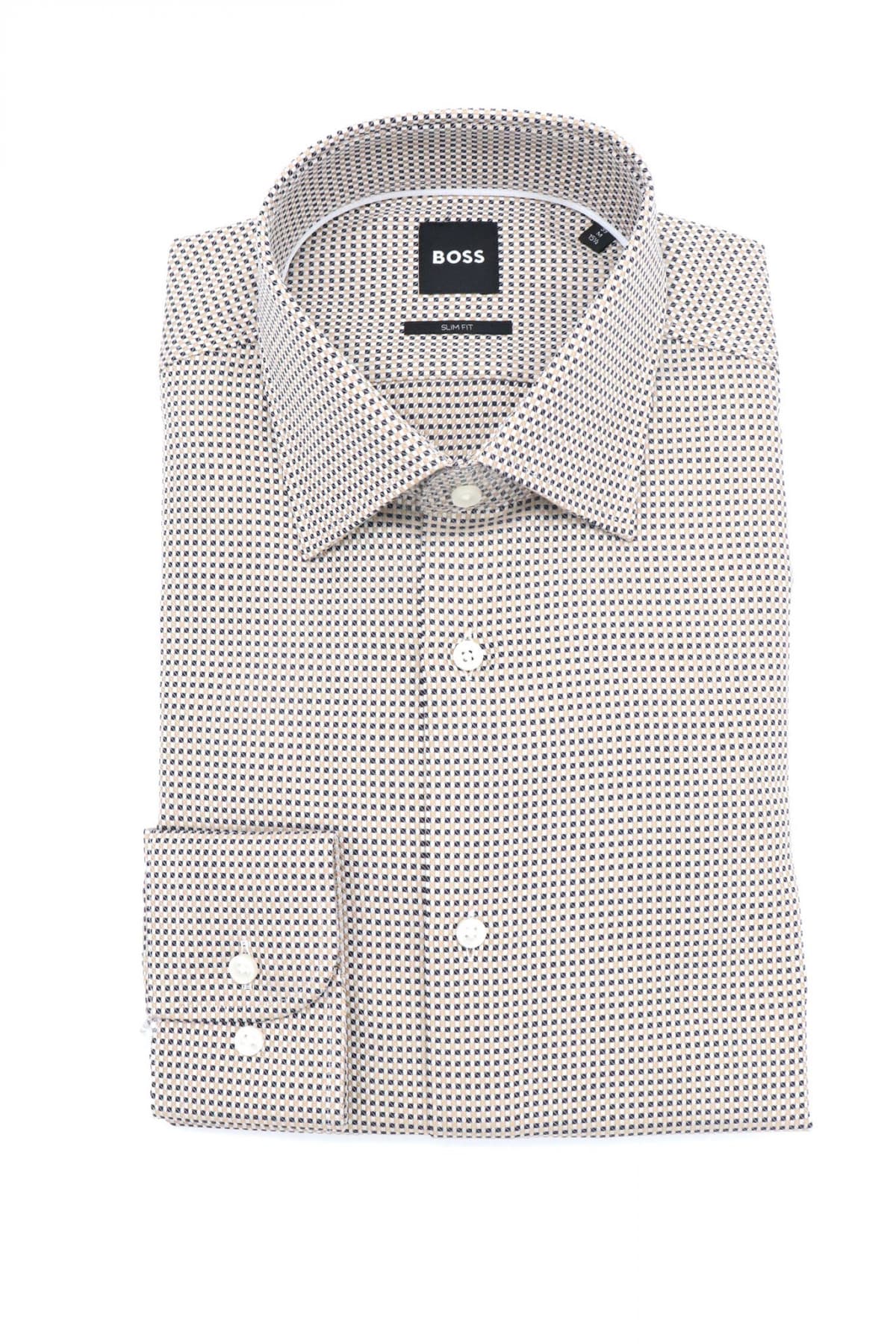 Men's Shirts Boss Beige