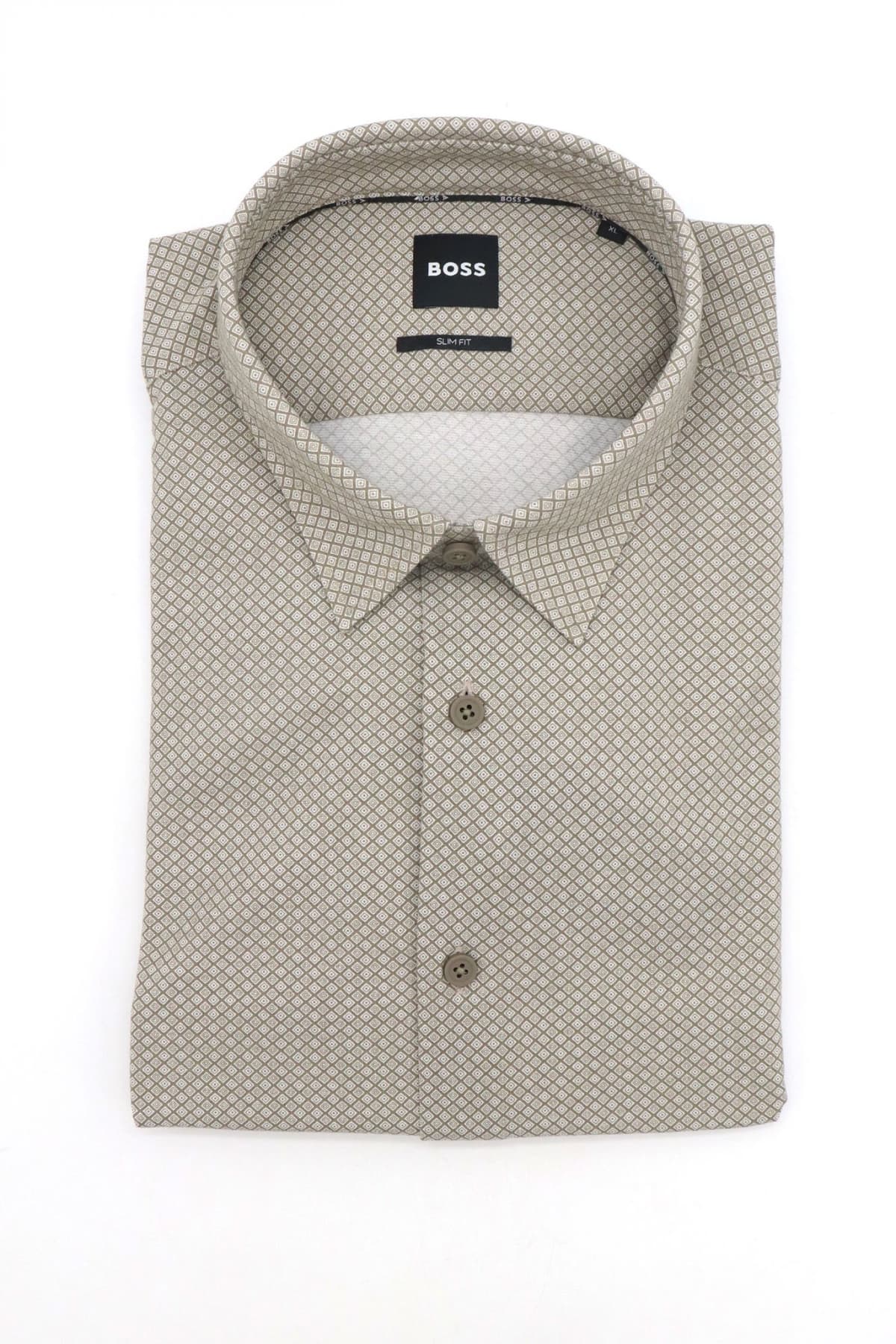 Men's Shirts Boss Beige