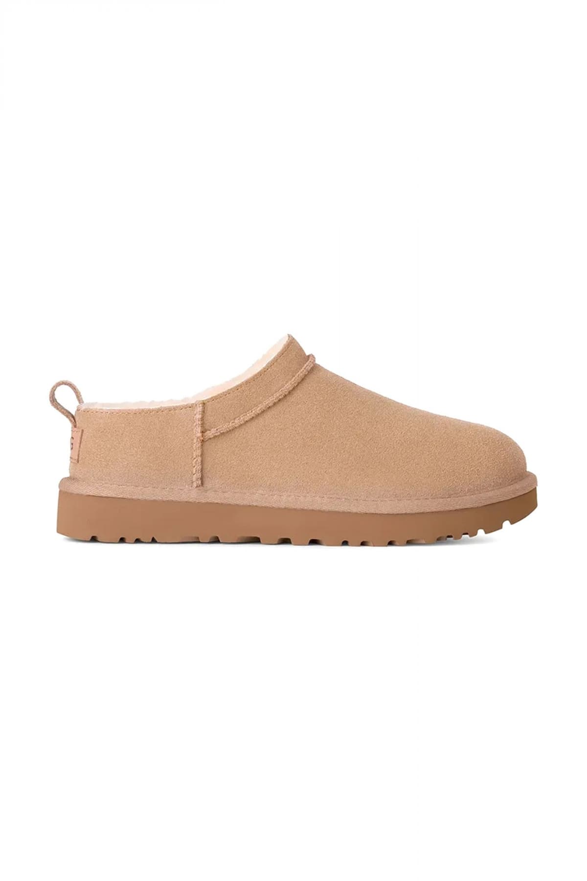 UGG ΠΑΠΟΥΤΣΙΑ ΠΑΝΤΟΦΛΕΣ CLASSIC MICRO LOGO ΜΠΕΖ