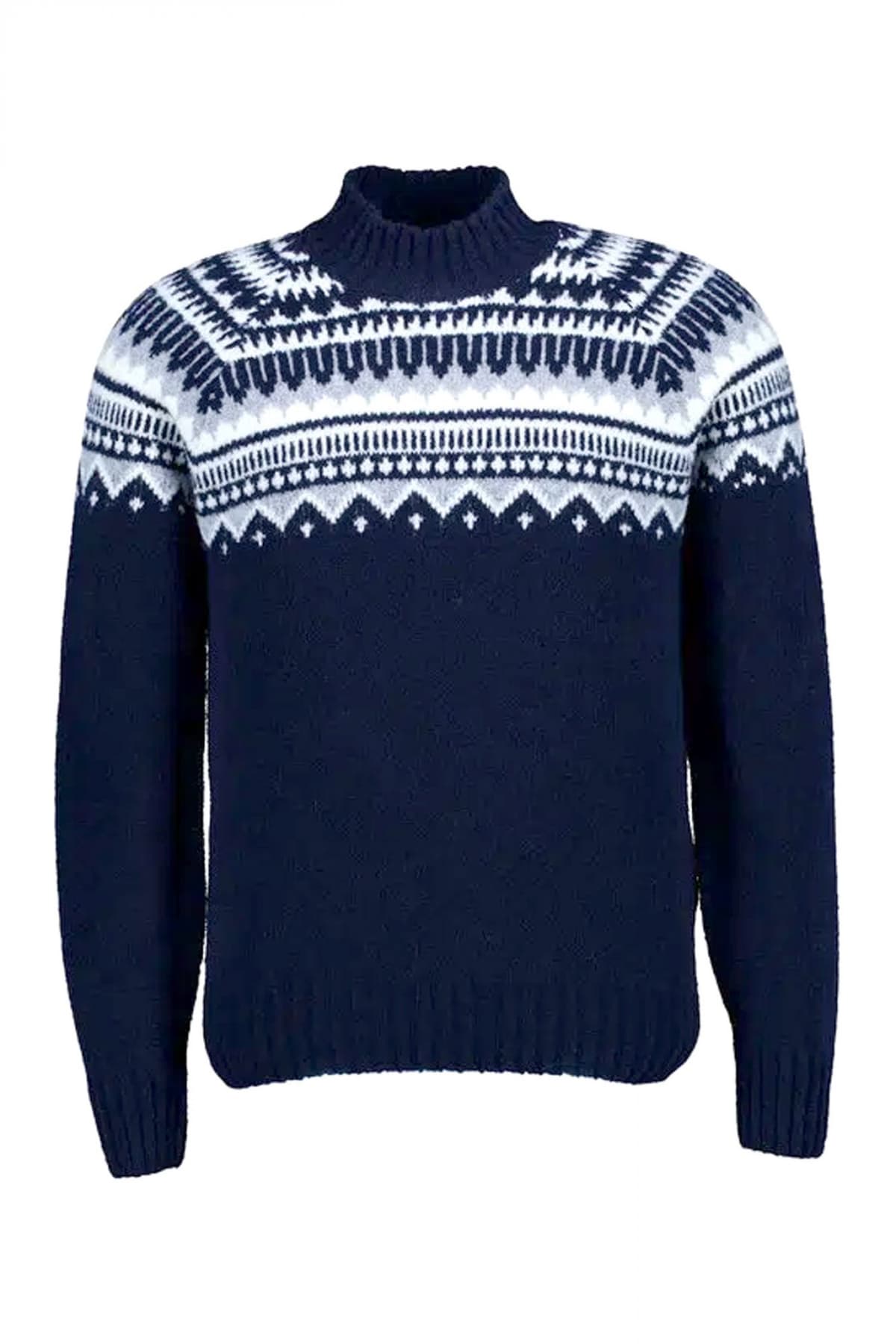 GRAN SASSO ΠΛΕΚΤΟ ΛΟΥΠΕΤΟ ΜΠΛΕ-ΛΕΥΚΟ